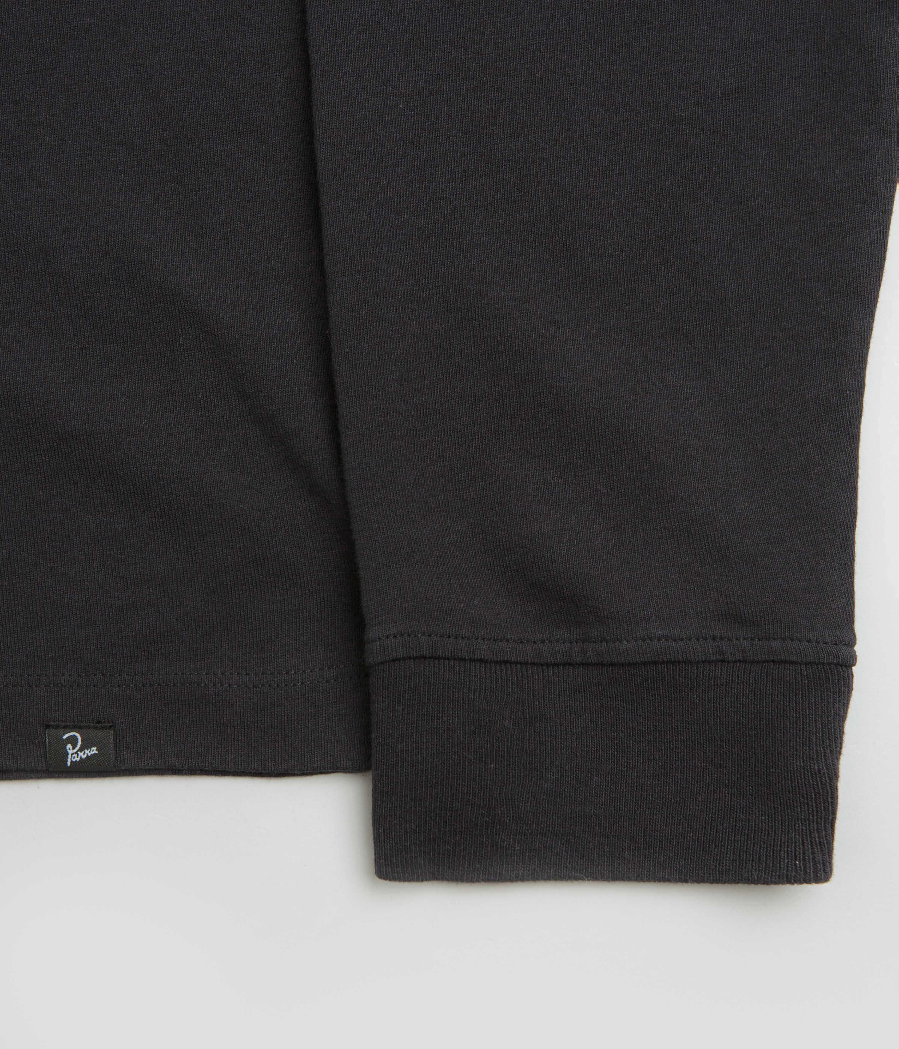 rooftop venue ethnic hem by Parra The Visitors Long Sleeve T-Shirt - Black