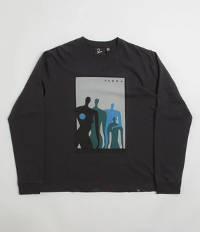 flight event by Parra The Visitors Long Sleeve T-Shirt - Black