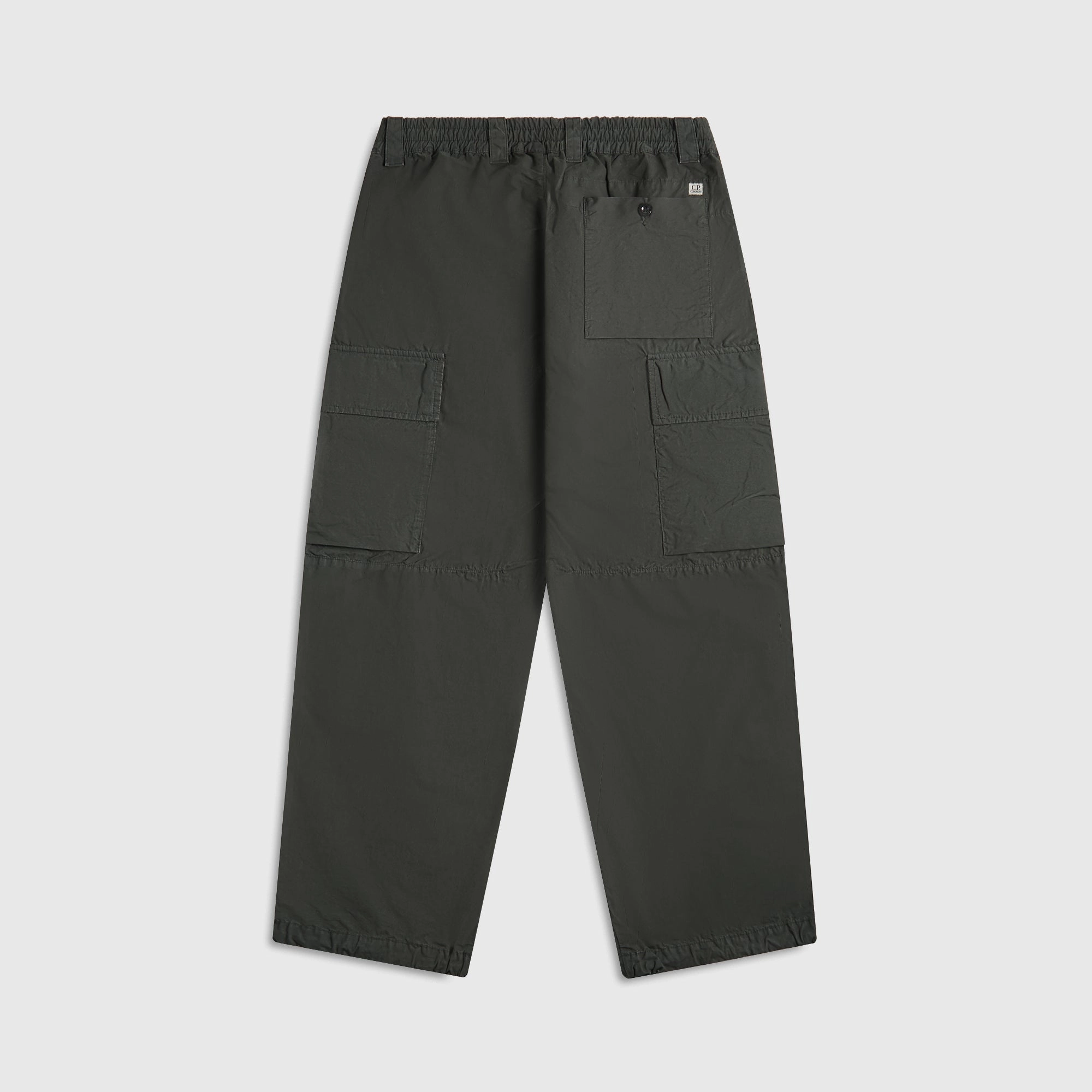 C.P. Company Microreps Cargo Pant - Peached Dark Shadow No Gap Waist Construction Athletic Comfort