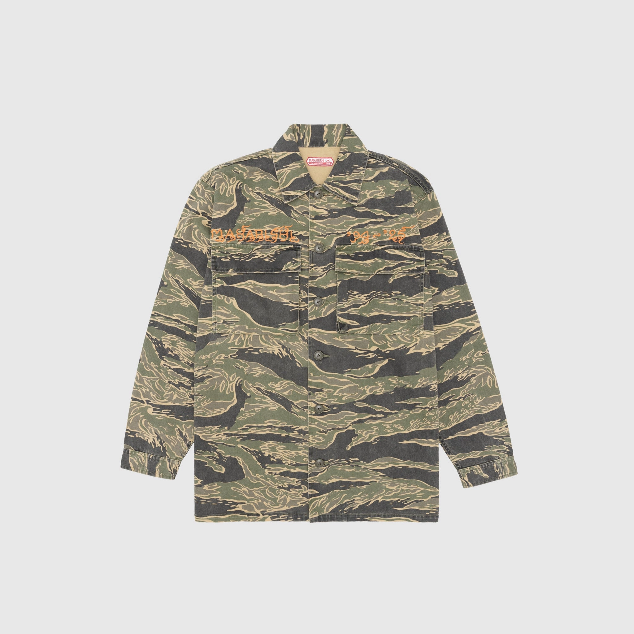 CAMO TIGER ADVISOR'S SHIRT Patterned Texture