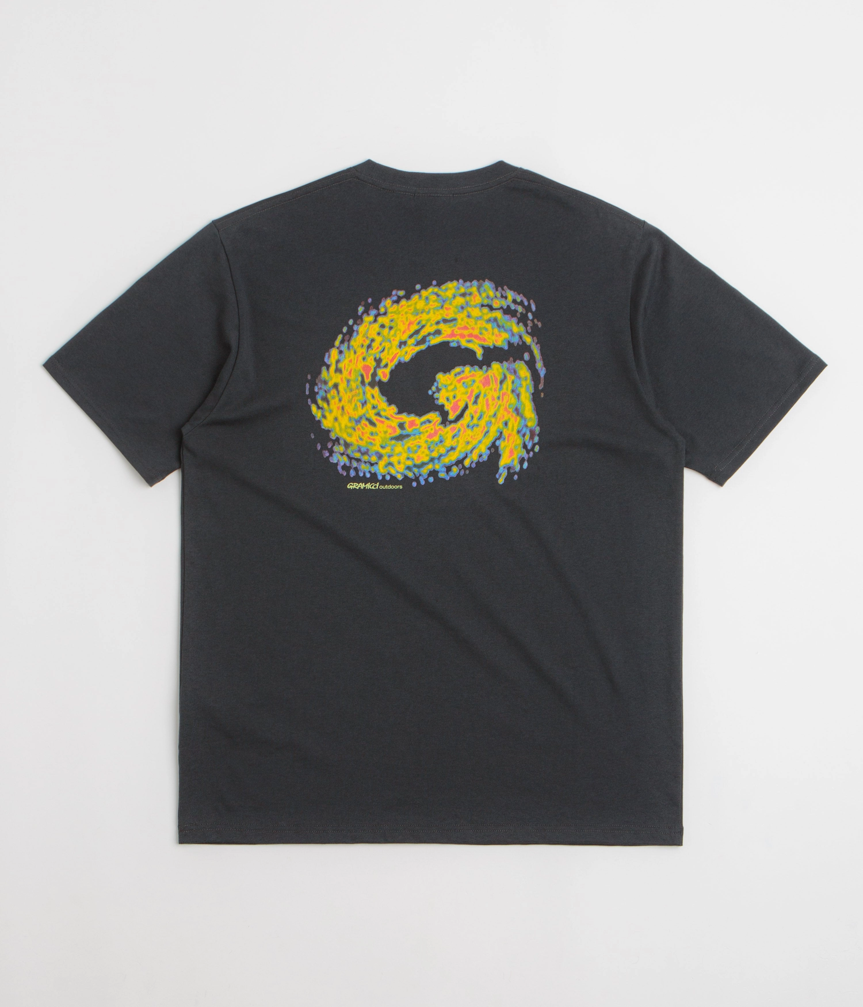 Gramicci Hurricane T-Shirt - Vintage Black Thermal Insulation shift silhouette