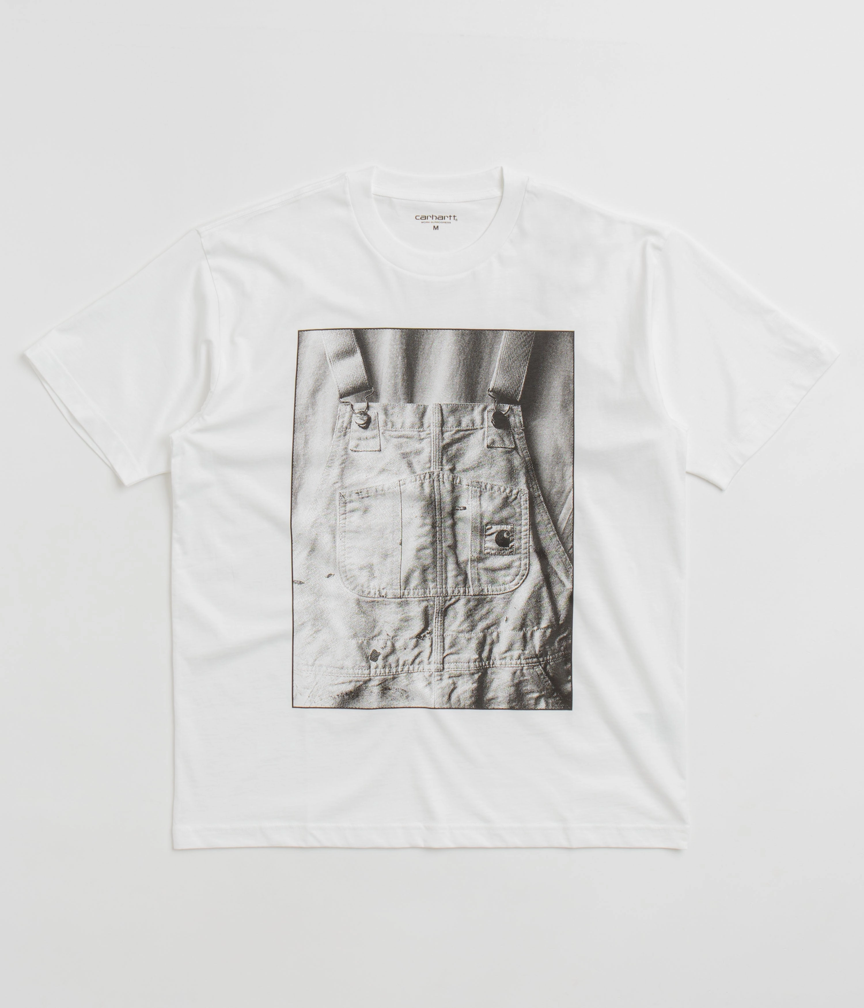 female clothing Carhartt Bib Overall T-Shirt - White