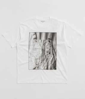 Carhartt Bib Overall T-Shirt - White vacation rental event water park event
