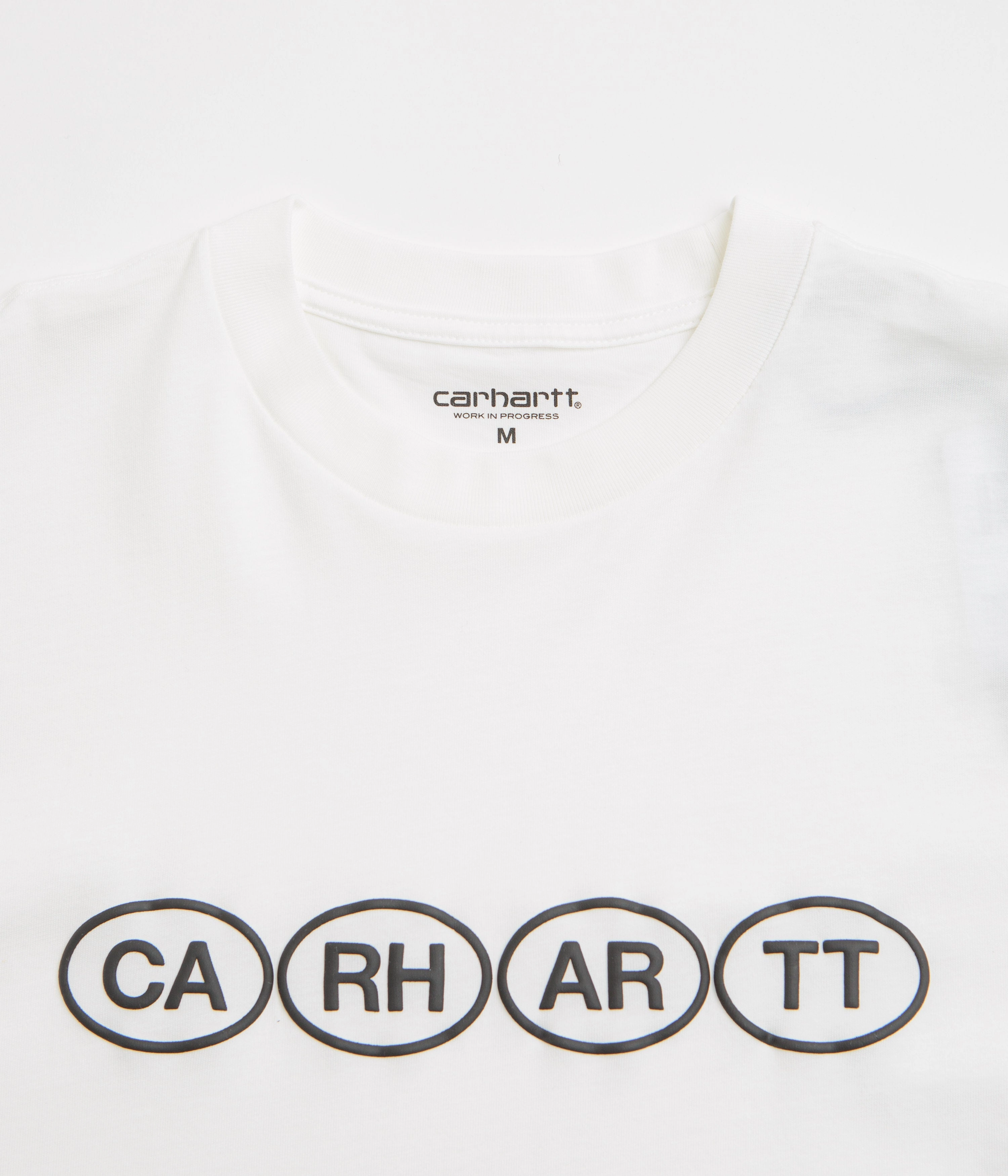 Carhartt Bumper T-Shirt - White / Black Moisture Wicking Fabric