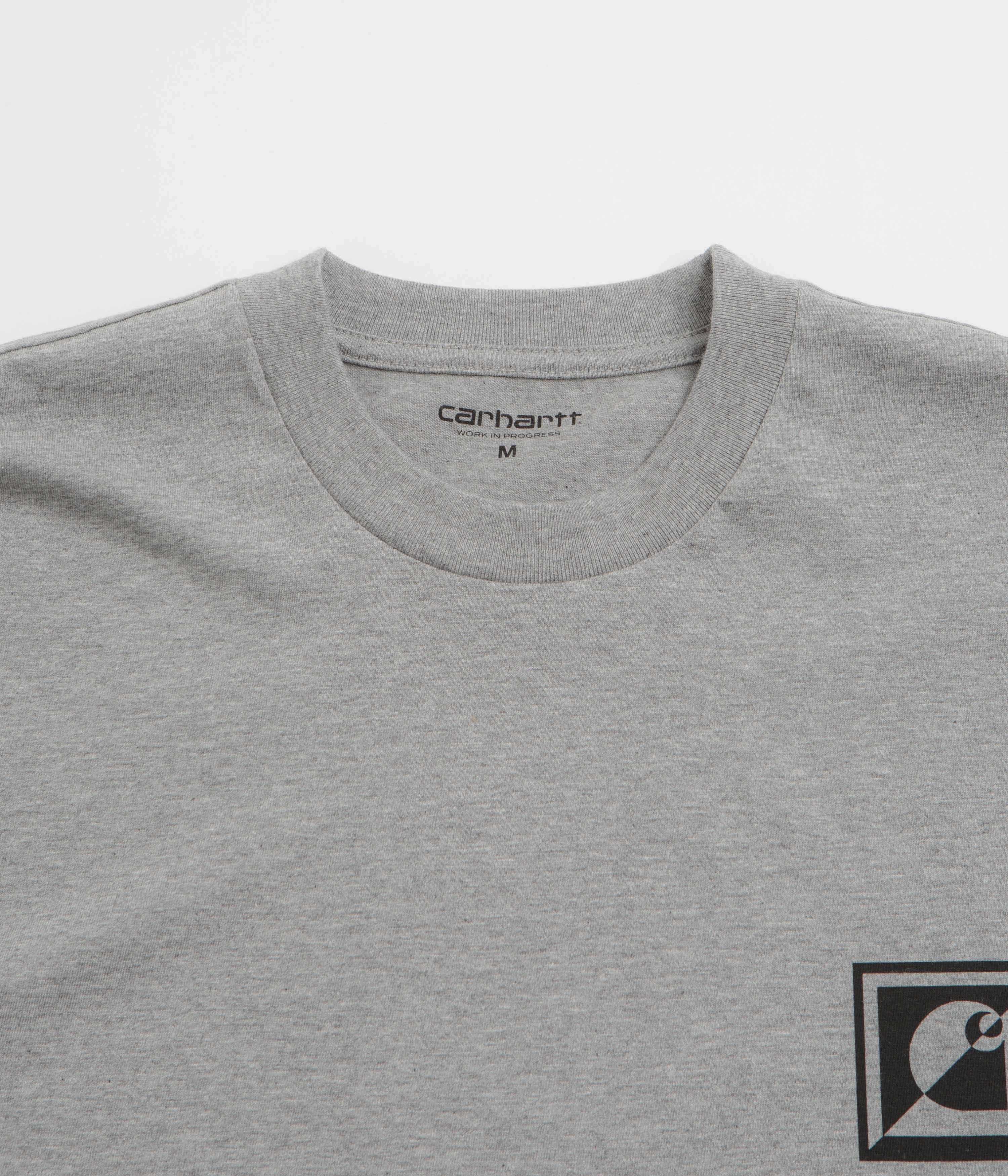 hunting venue Abstract prints Carhartt C Logo Archive T-Shirt - Grey Heather