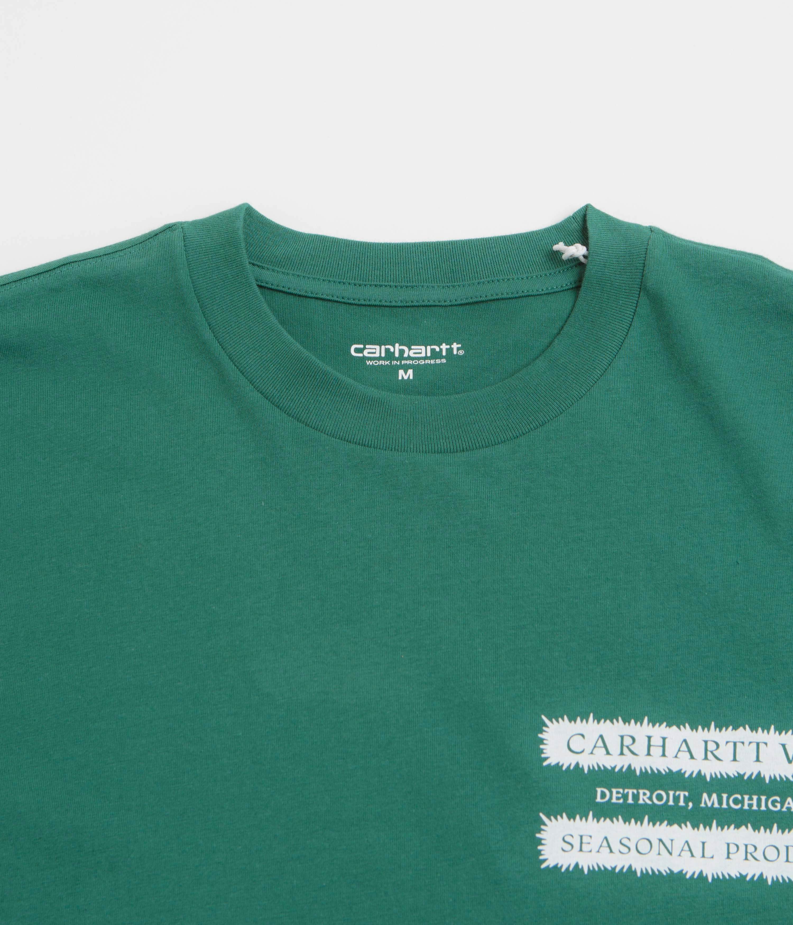 Carhartt Catalogue T-Shirt - Rainforest / White Lace
