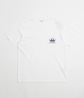 Carhartt Crown Pocket T-Shirt - White Cool Climate fishing event