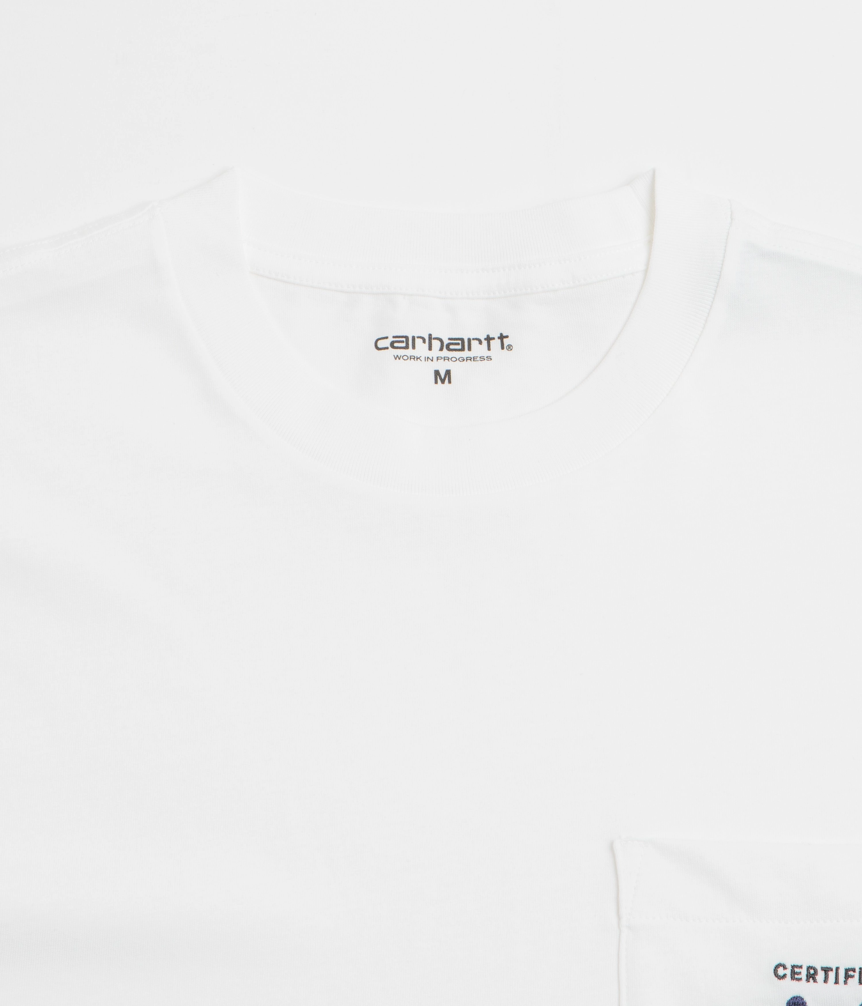 Bold Patterns exhibition venue Carhartt Crown Pocket T-Shirt - White