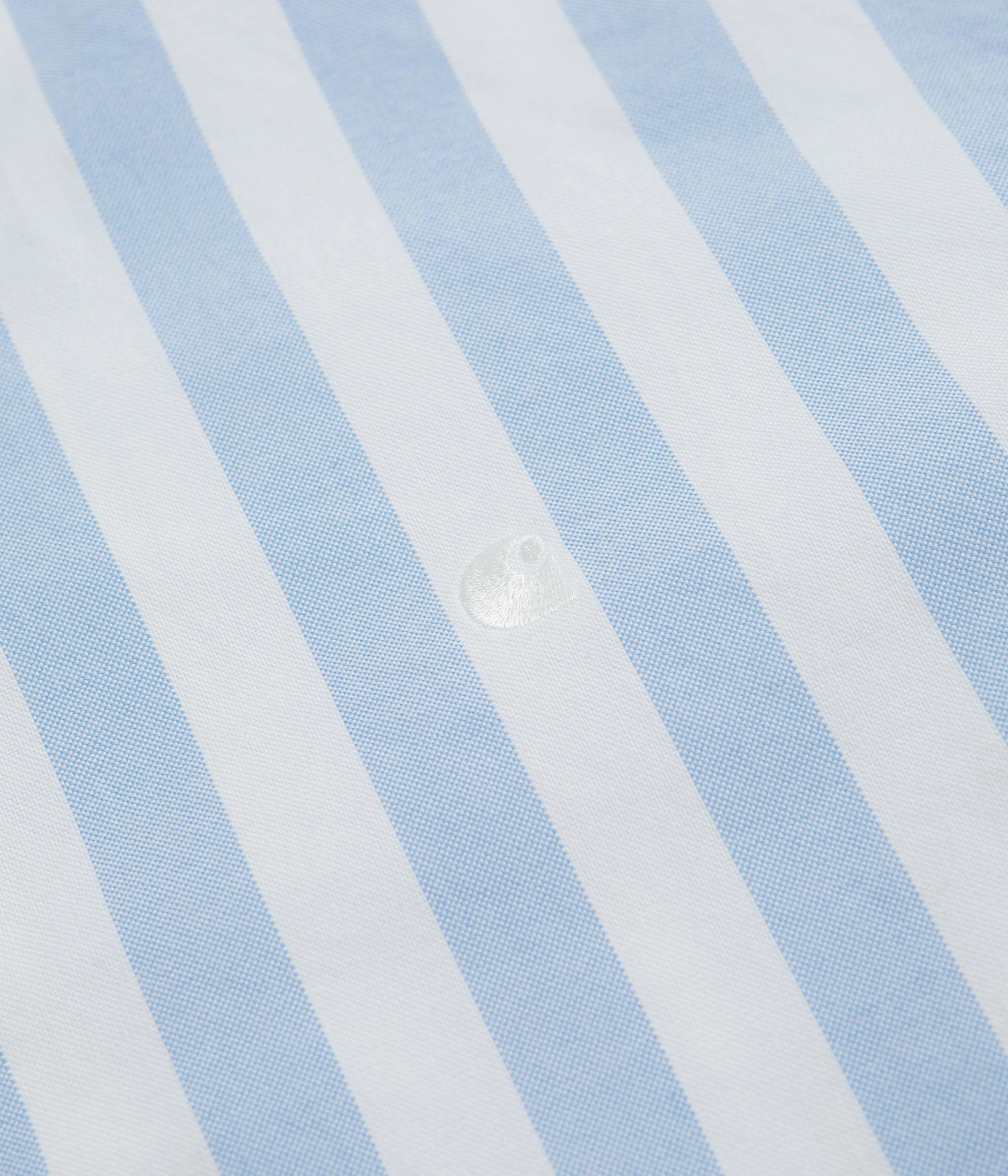 Morning Comfort Carhartt Dillion Shirt - Dillion Stripe / Bleach / White