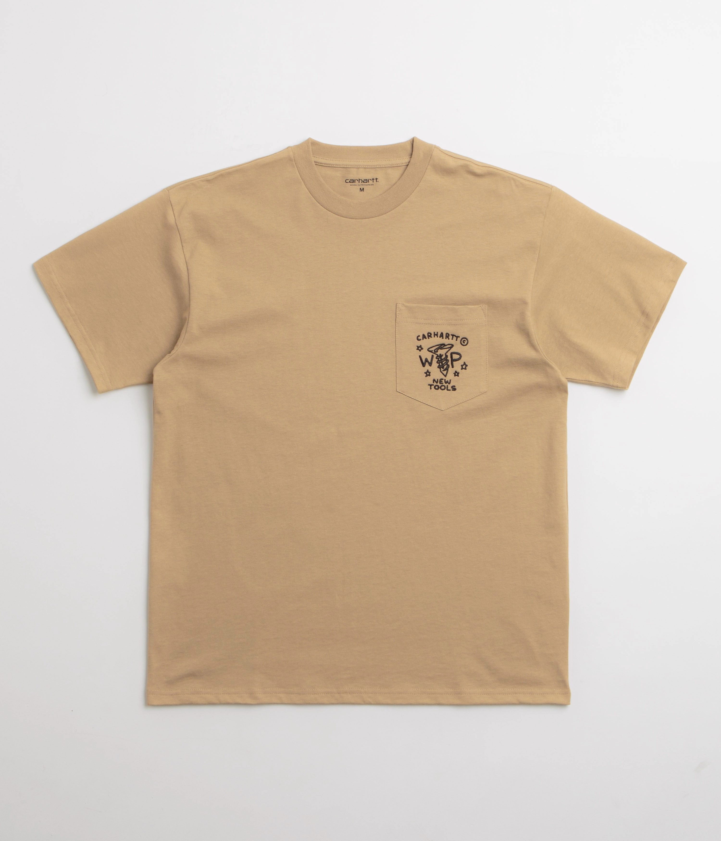 Carhartt Fragments Pocket T-Shirt - Dusty Hamilton Brown / Black hiking venue
