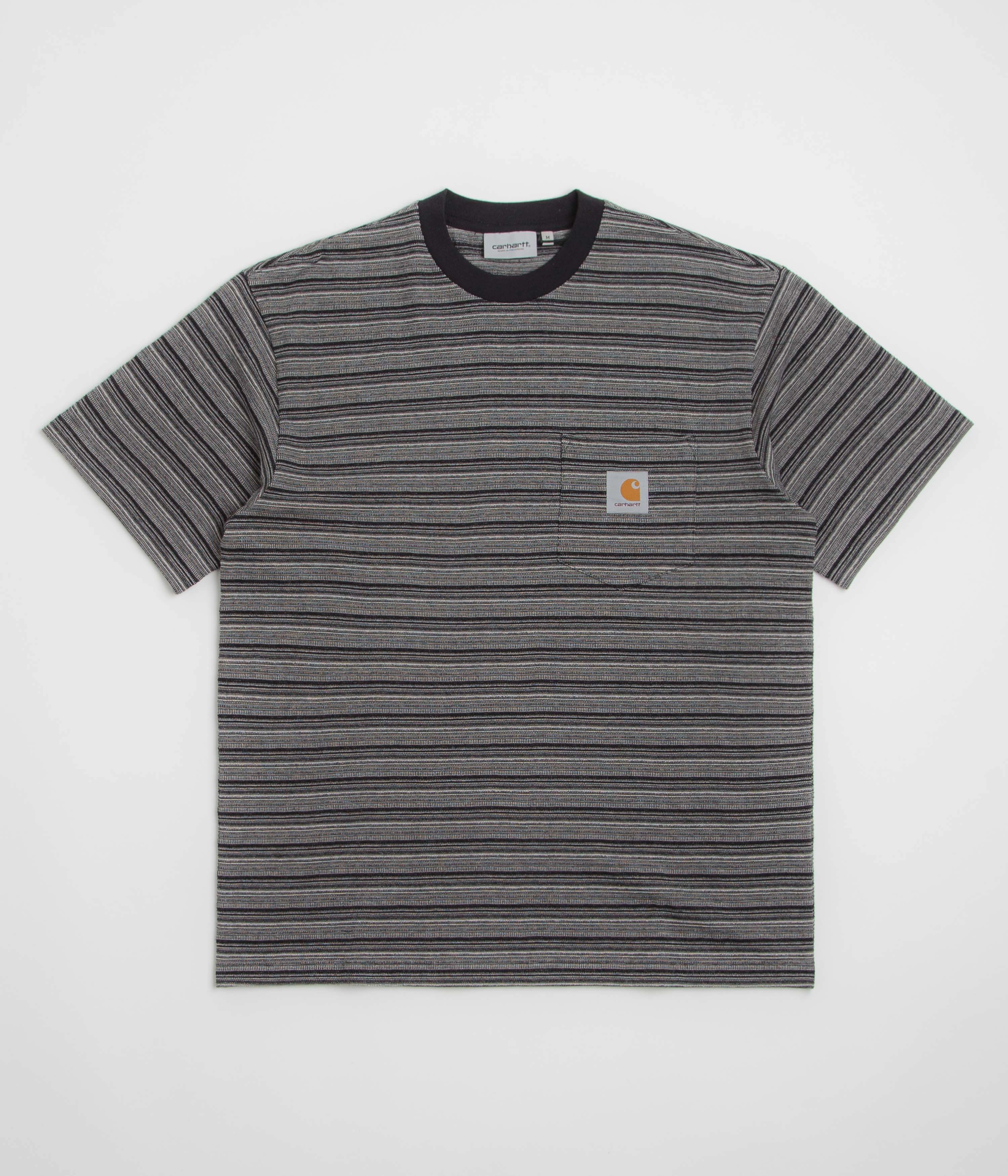Carhartt Gellar Pocket T-Shirt - Gellar Stripe / Black pool event