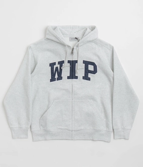 Carhartt Hooded Sweat Jacket - Ash Heather Windproof Technology autumn clothing