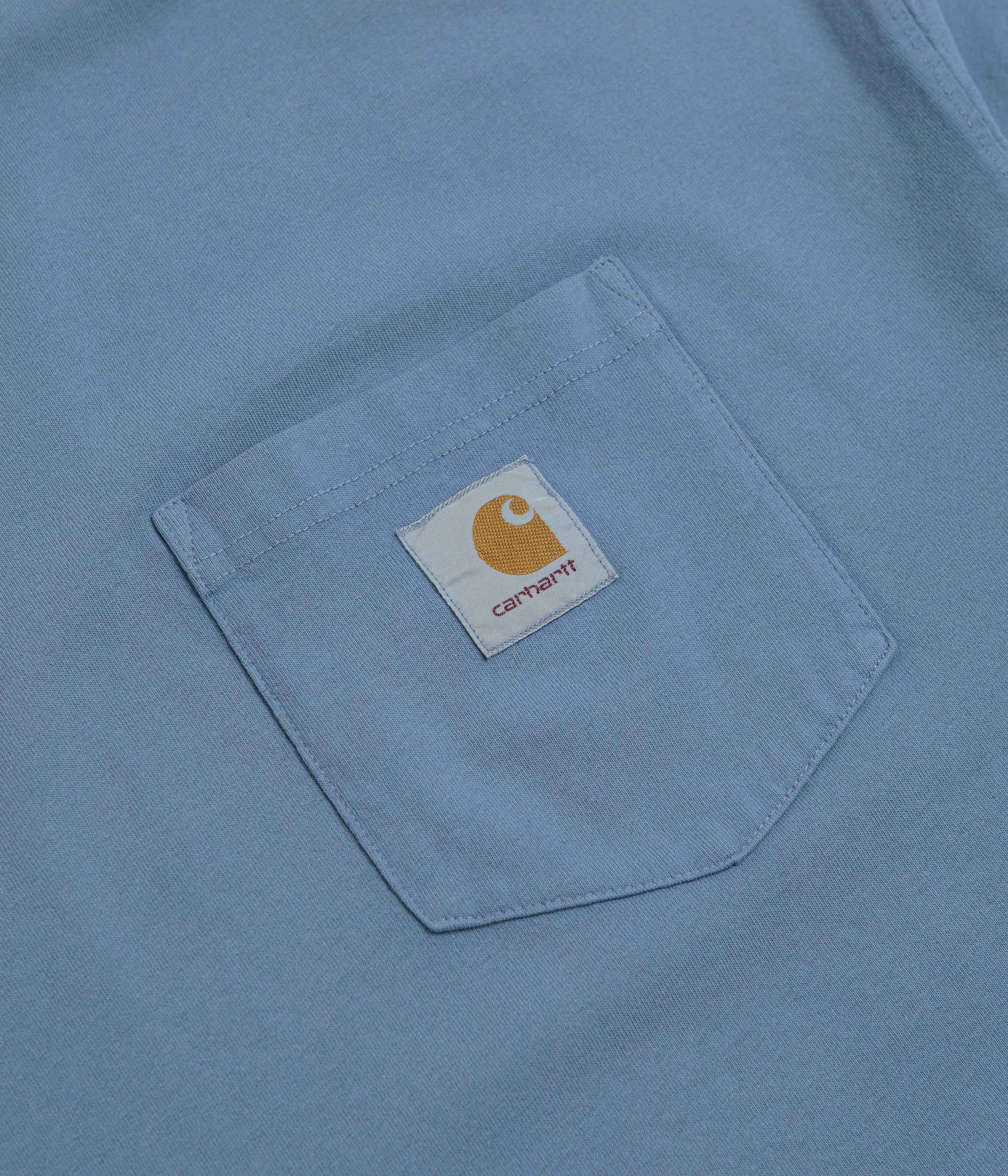 label Button Down Carhartt Hudson Pocket T-Shirt - Sorrent