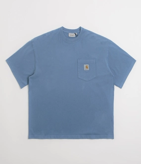 Low Profile Collar Stays custom size Carhartt Hudson Pocket T-Shirt - Sorrent