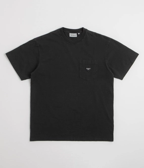 Carhartt Ingo Pocket T-Shirt - Black empire waist silhouette surfing venue