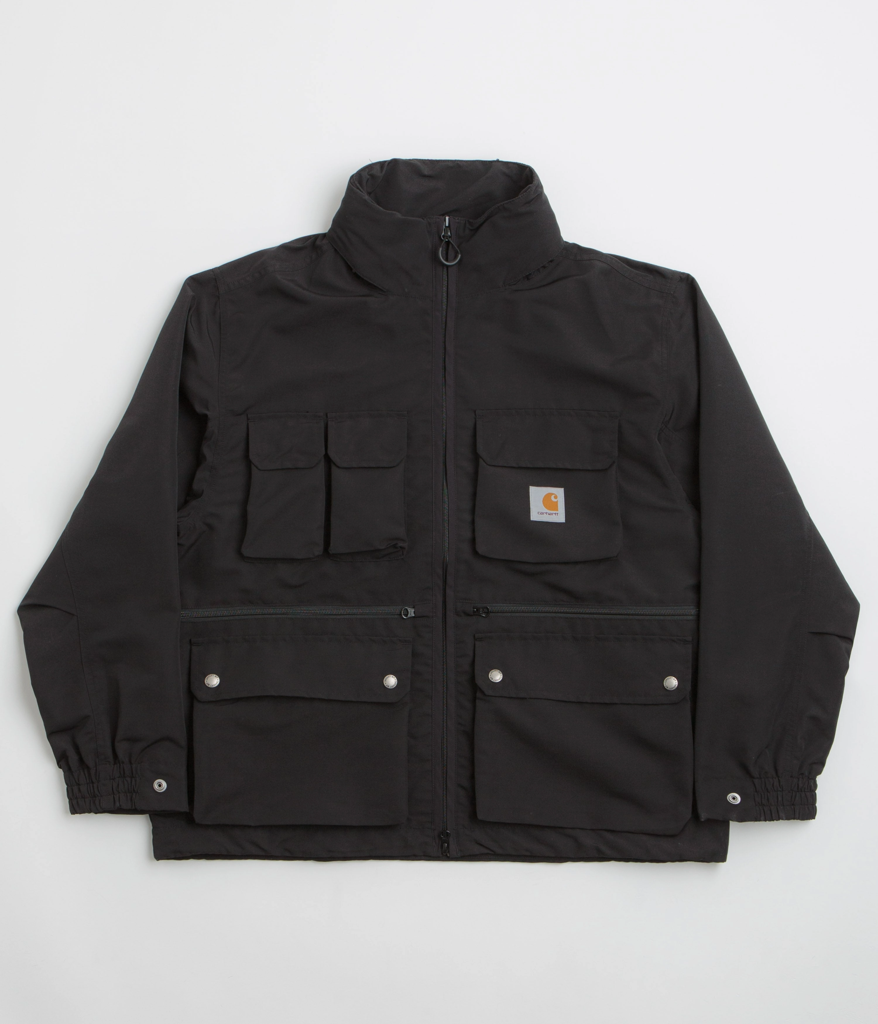 Carhartt Irwin Jacket - Black Quick Release Buckles spring season
