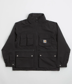 Carhartt Irwin Jacket - Black Quick Release Buckles spring season
