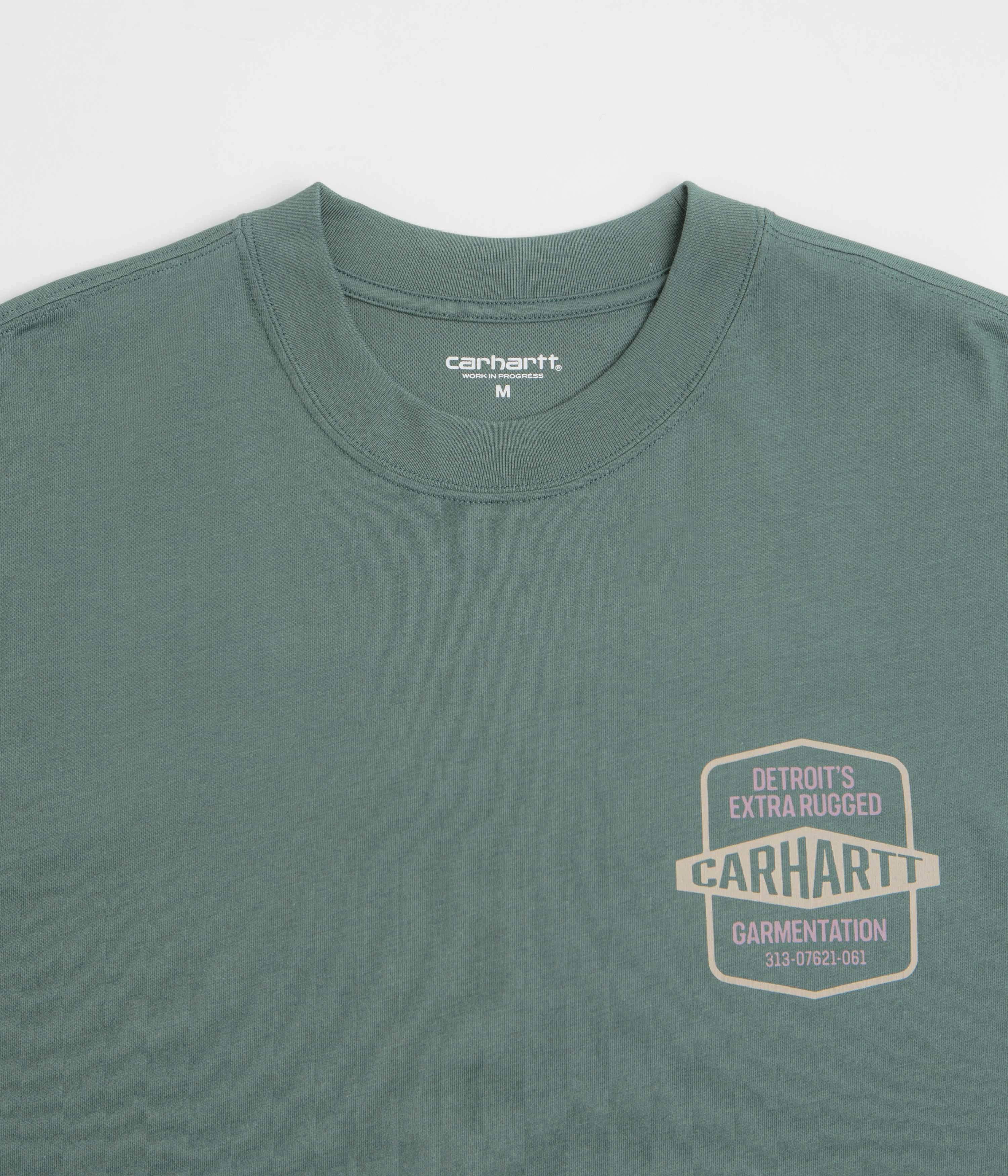 RV event Resort Carhartt Networks T-Shirt - Silver Pine