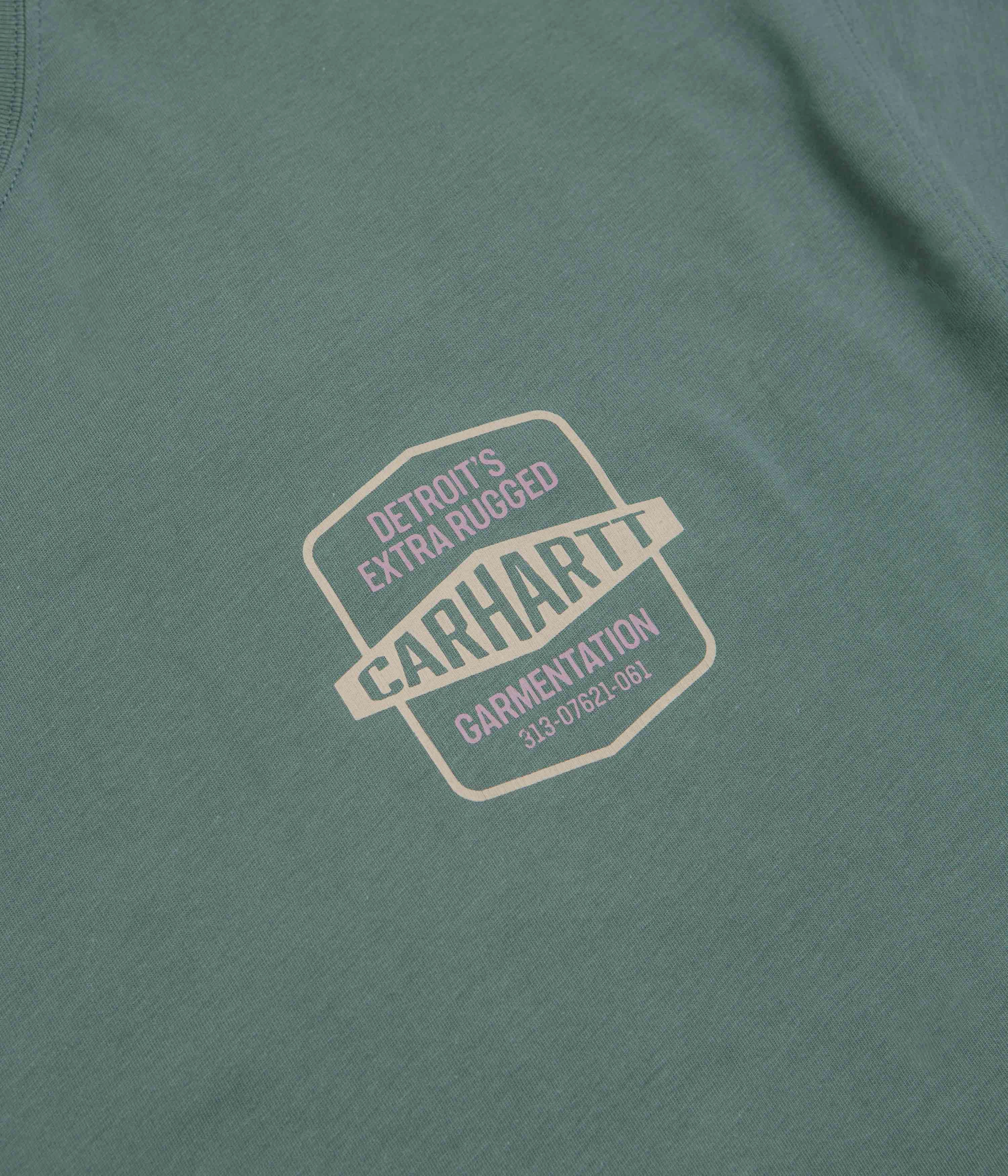 bike event culottes silhouette Carhartt Networks T-Shirt - Silver Pine