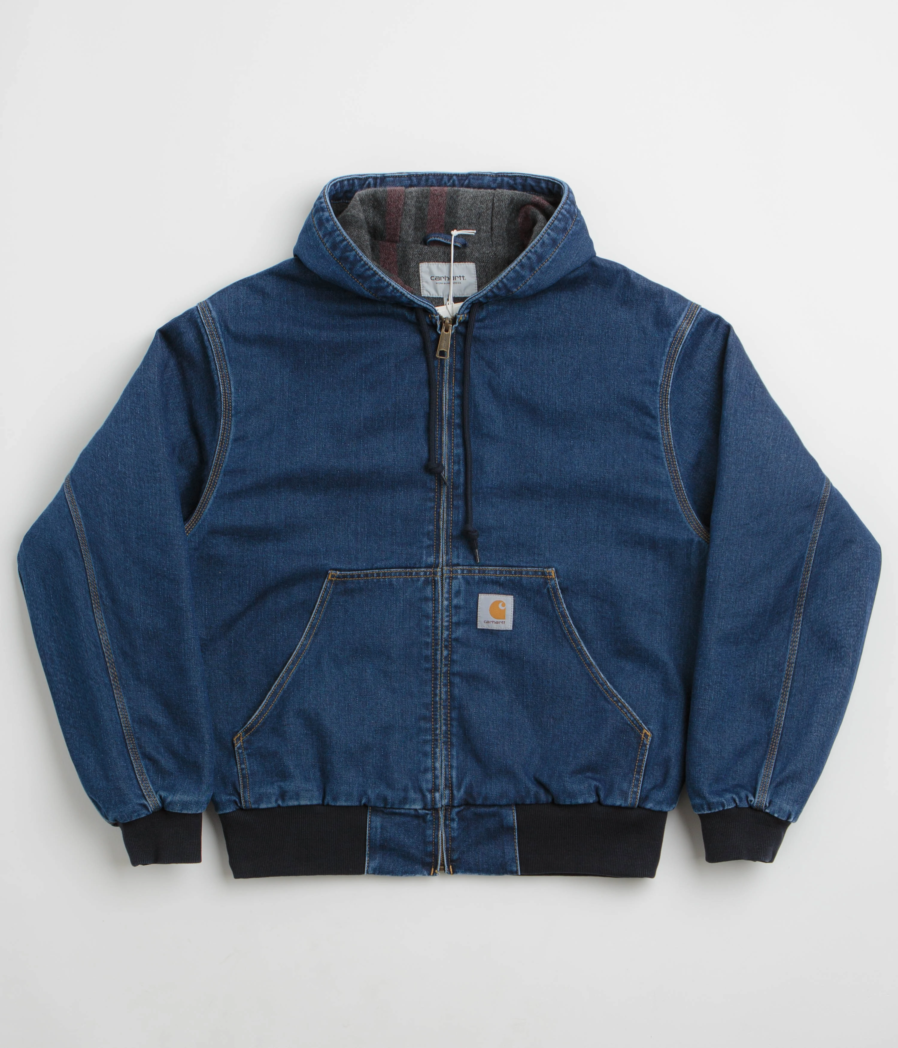 Rain Guard Carhartt OG Active Jacket - Blue Stone Washed