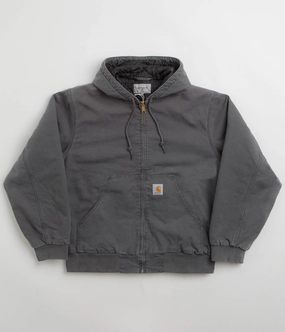 Carhartt OG Active Jacket - Graphite Stone Canvas Quick Layering