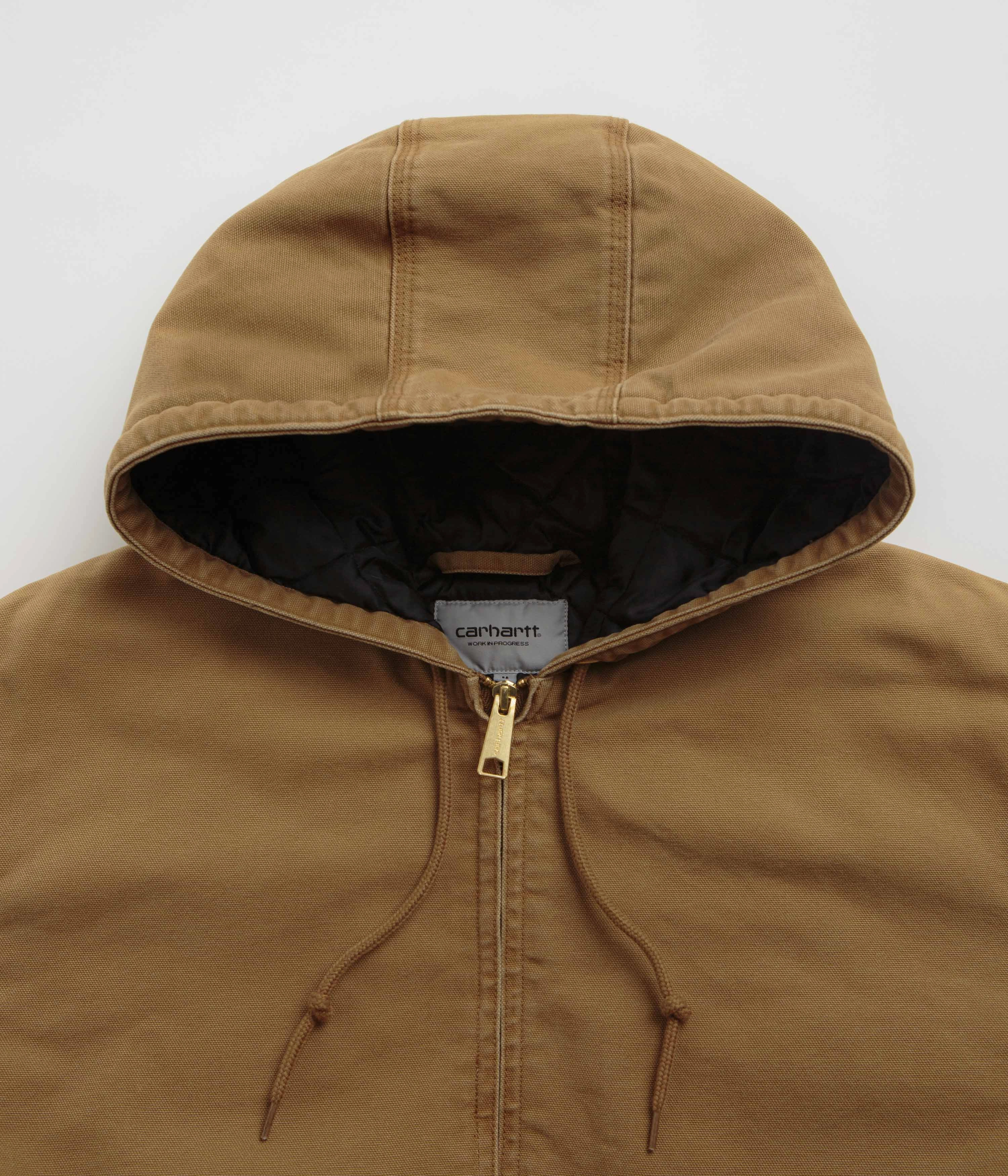 Unisex Wind Friendly Carhartt OG Active Jacket - Hamilton Brown Stone Canvas