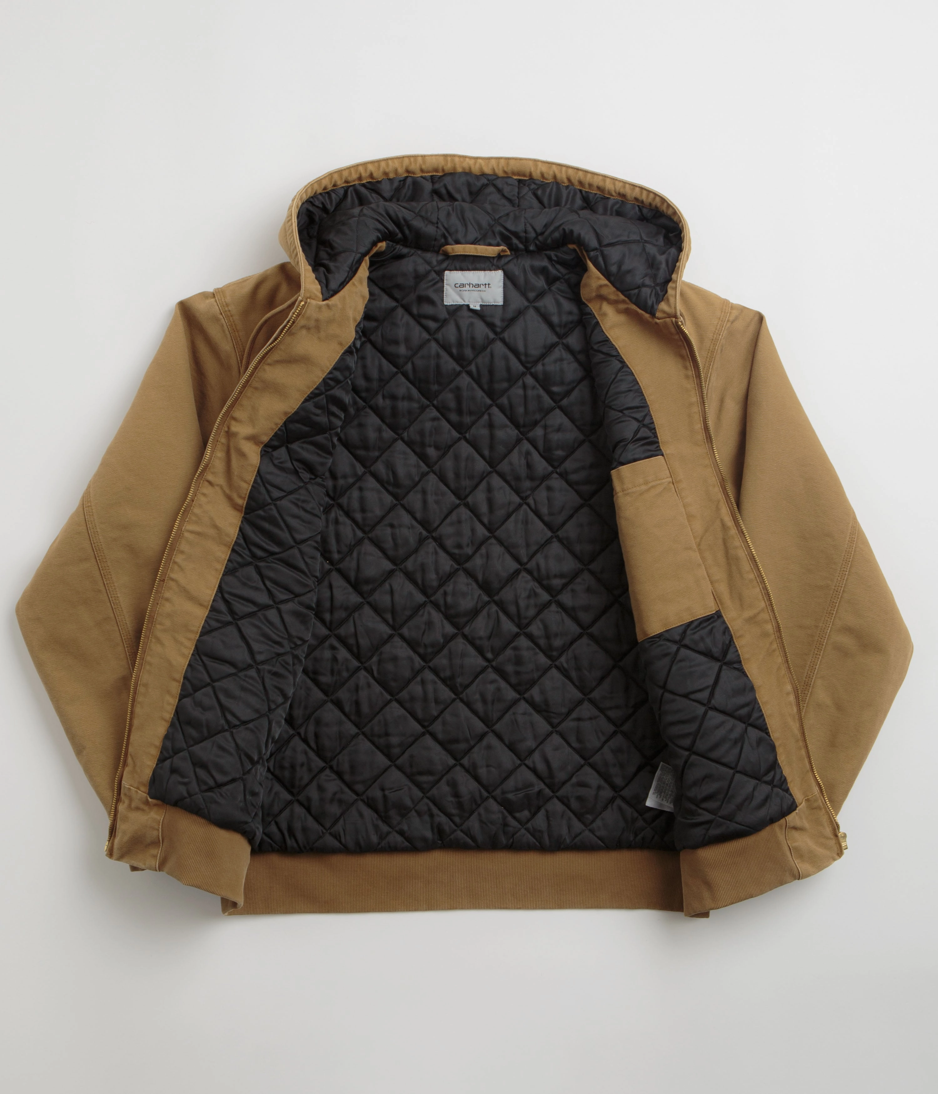 Carhartt OG Active Jacket - Hamilton Brown Stone Canvas Machine-washable
