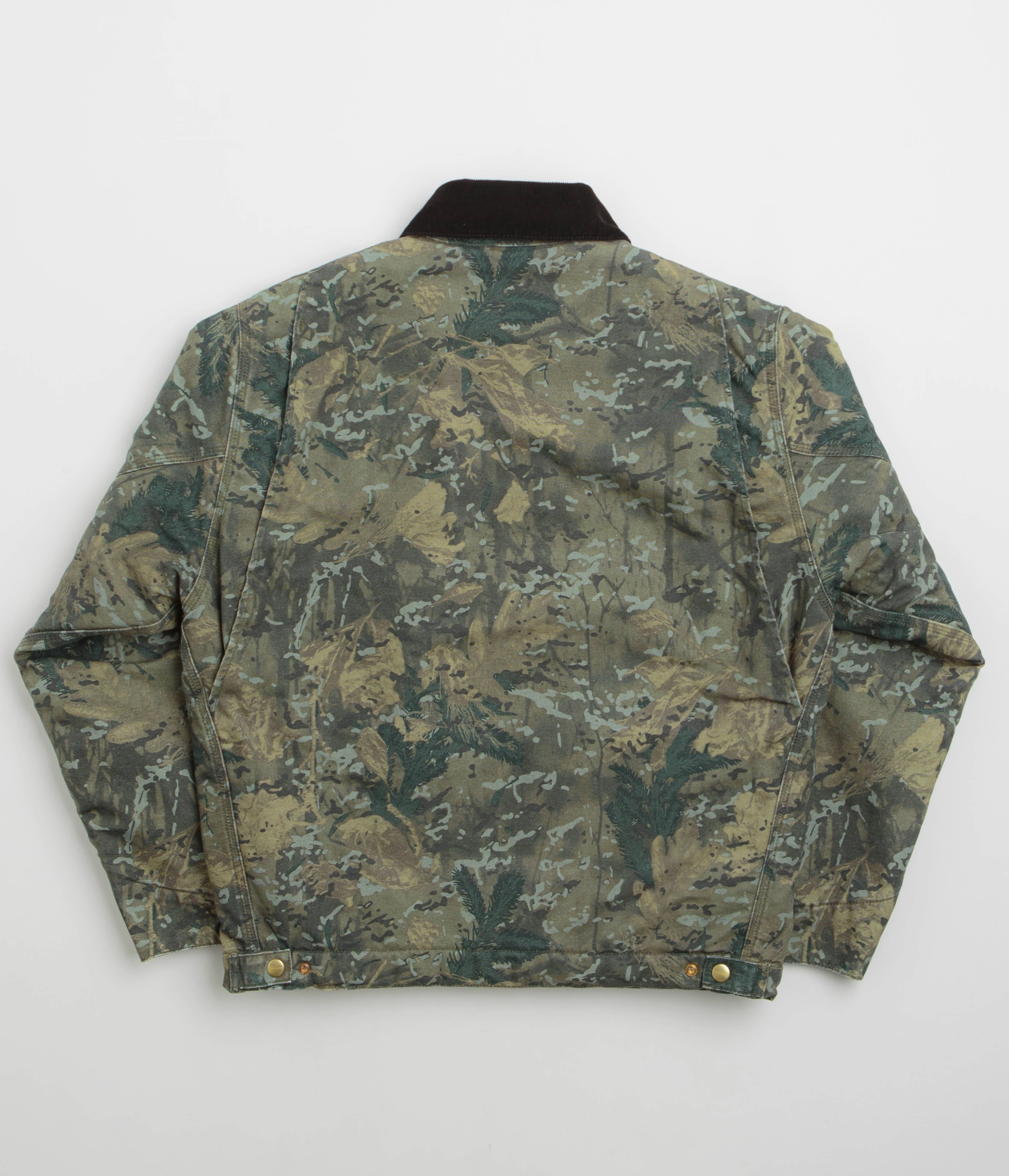 Active Protection Gear Carhartt OG Detroit Jacket - Camo Combi / Green / Black Stone Washed