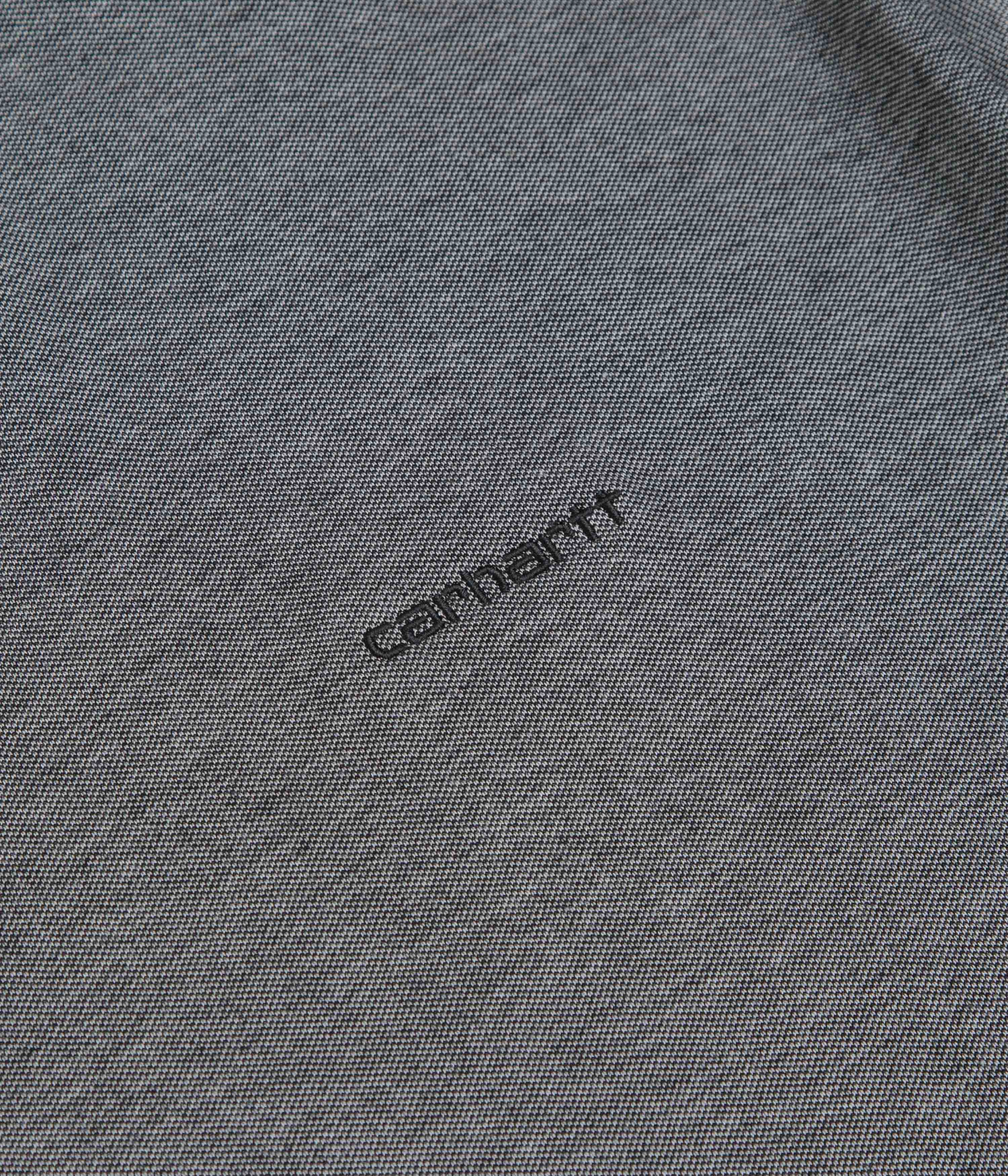 Carhartt Pique T-Shirt - Black / White / Black neon hem