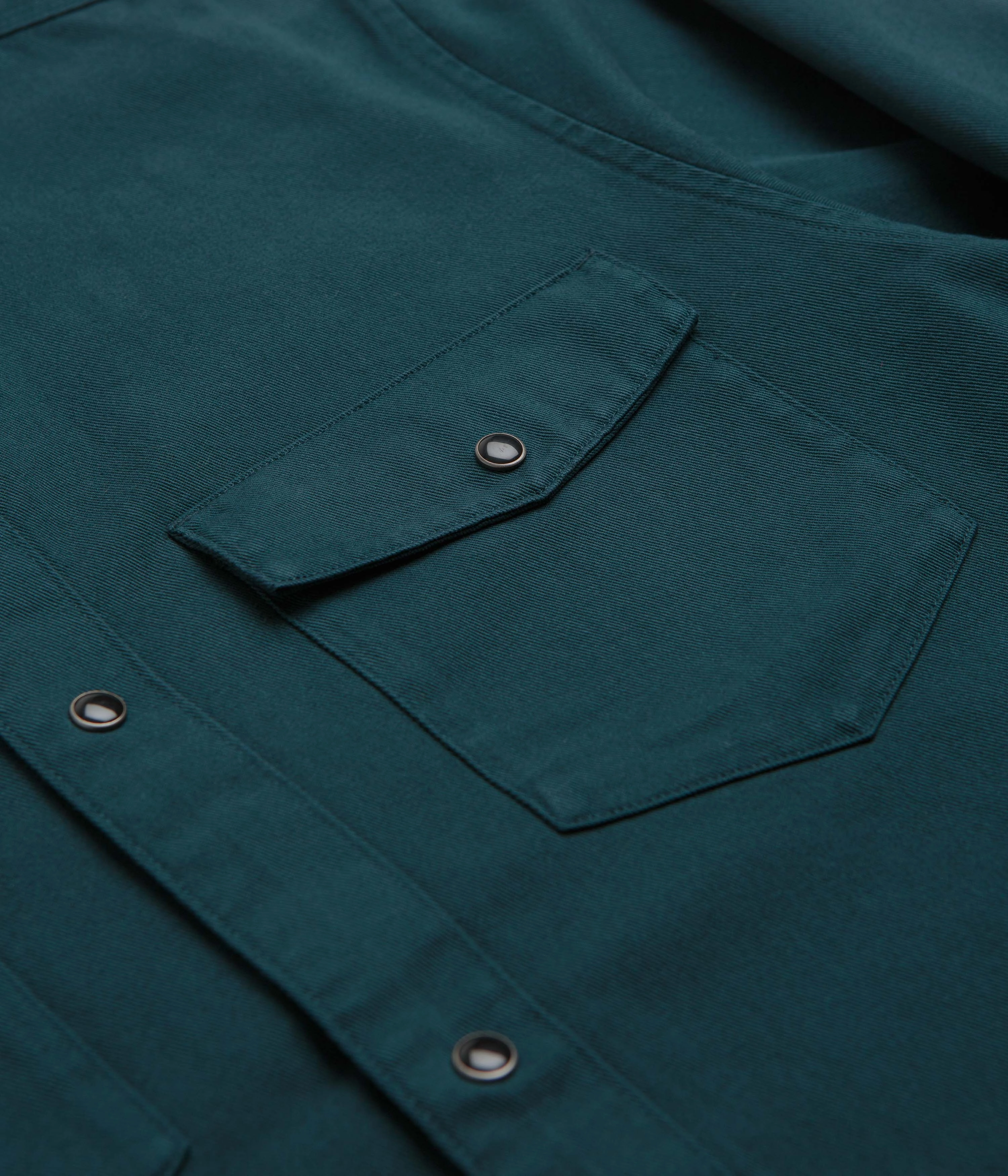 Carhartt Santa Fe Shirt - Deep Lagoon Linen blend