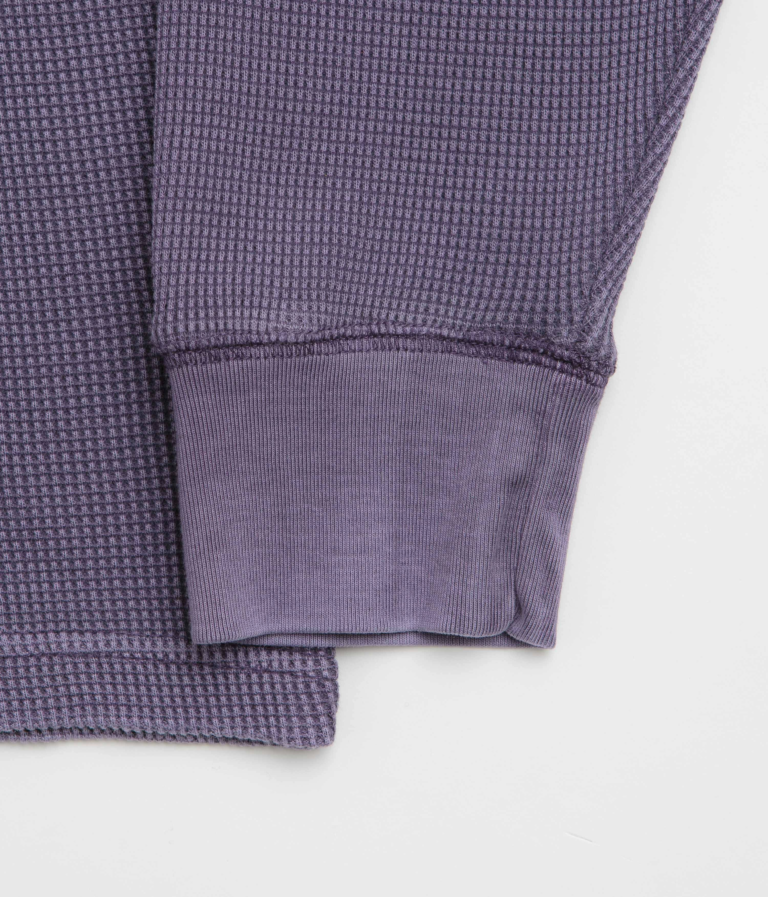 Carhartt Vista Waffle Long Sleeve T-Shirt - Lakers Minimalist Look