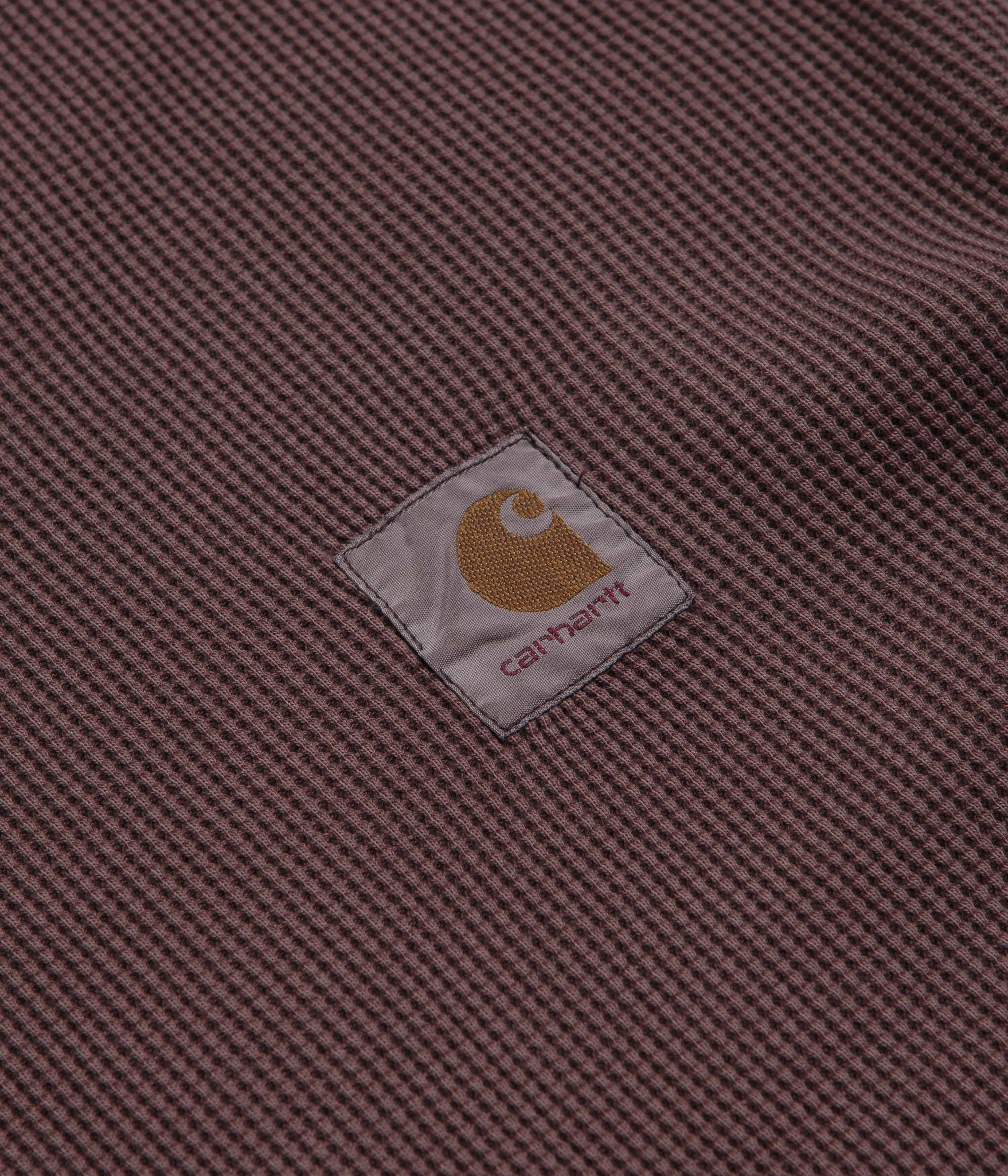 Carhartt Vista Waffle Long Sleeve T-Shirt - Palisander resort venue