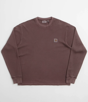 garden event In-demand Carhartt Vista Waffle Long Sleeve T-Shirt - Palisander