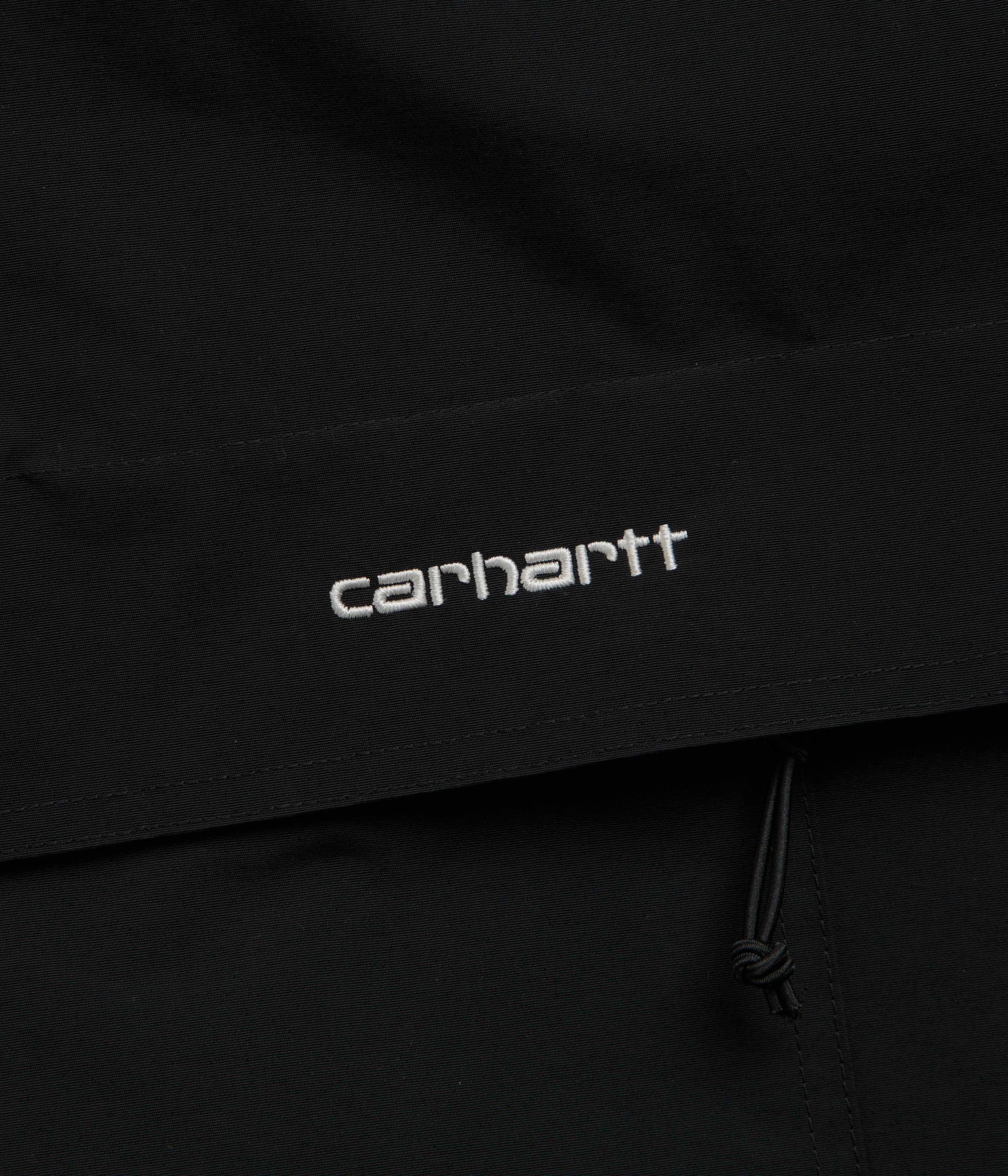 Easter wear Individual-sports Carhartt Windbreaker Pullover Jacket - Black / White