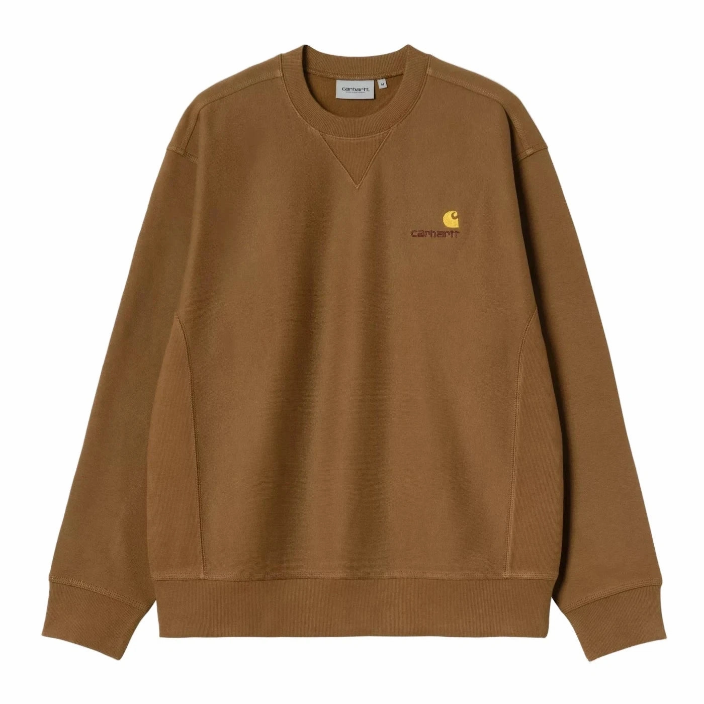 Carhartt WIP American Script Sweatshirt - Hamilton Brown Fashion Piece