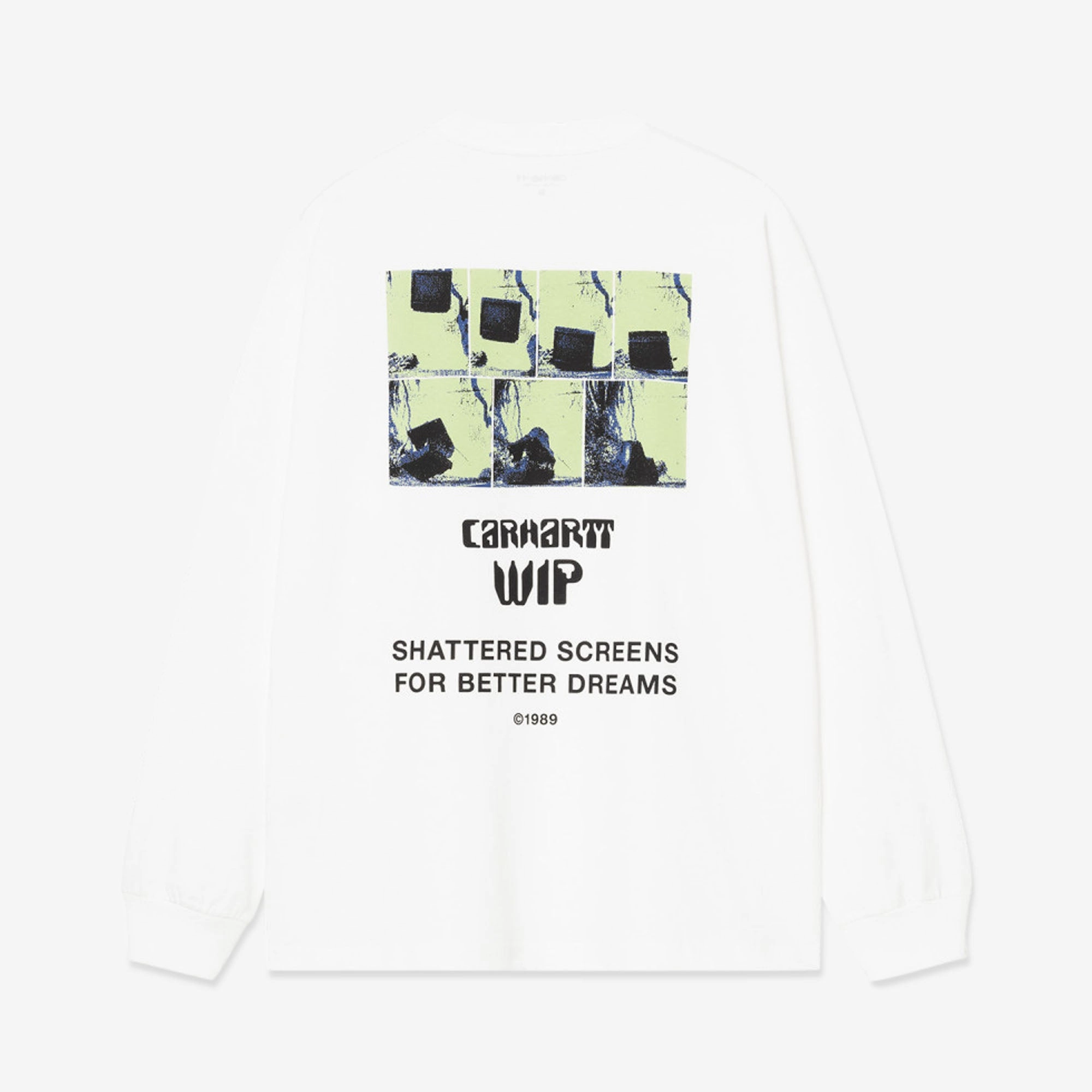 sports scene Carhartt WIP Better Dreams Long Sleeve T-Shirt White