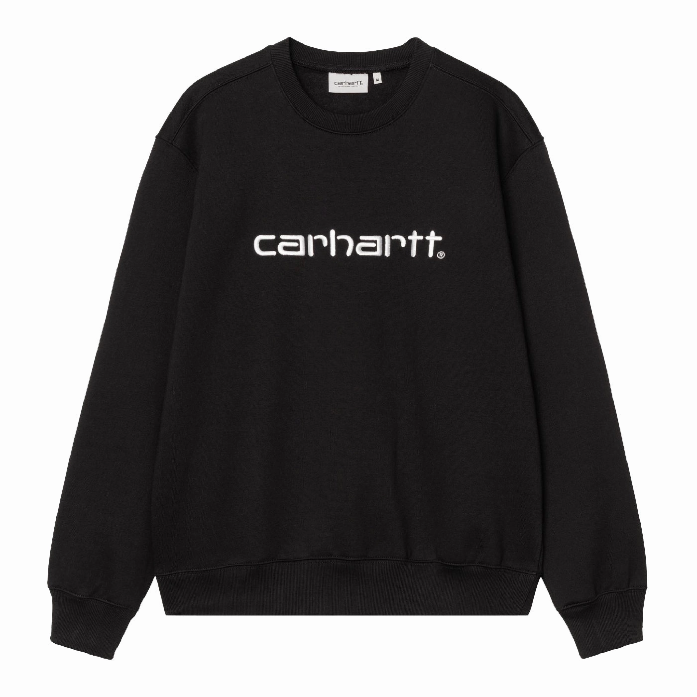 Carhartt WIP Carhartt Sweatshirt - Black / White product swimming suitable buoyancy Cozy Trend