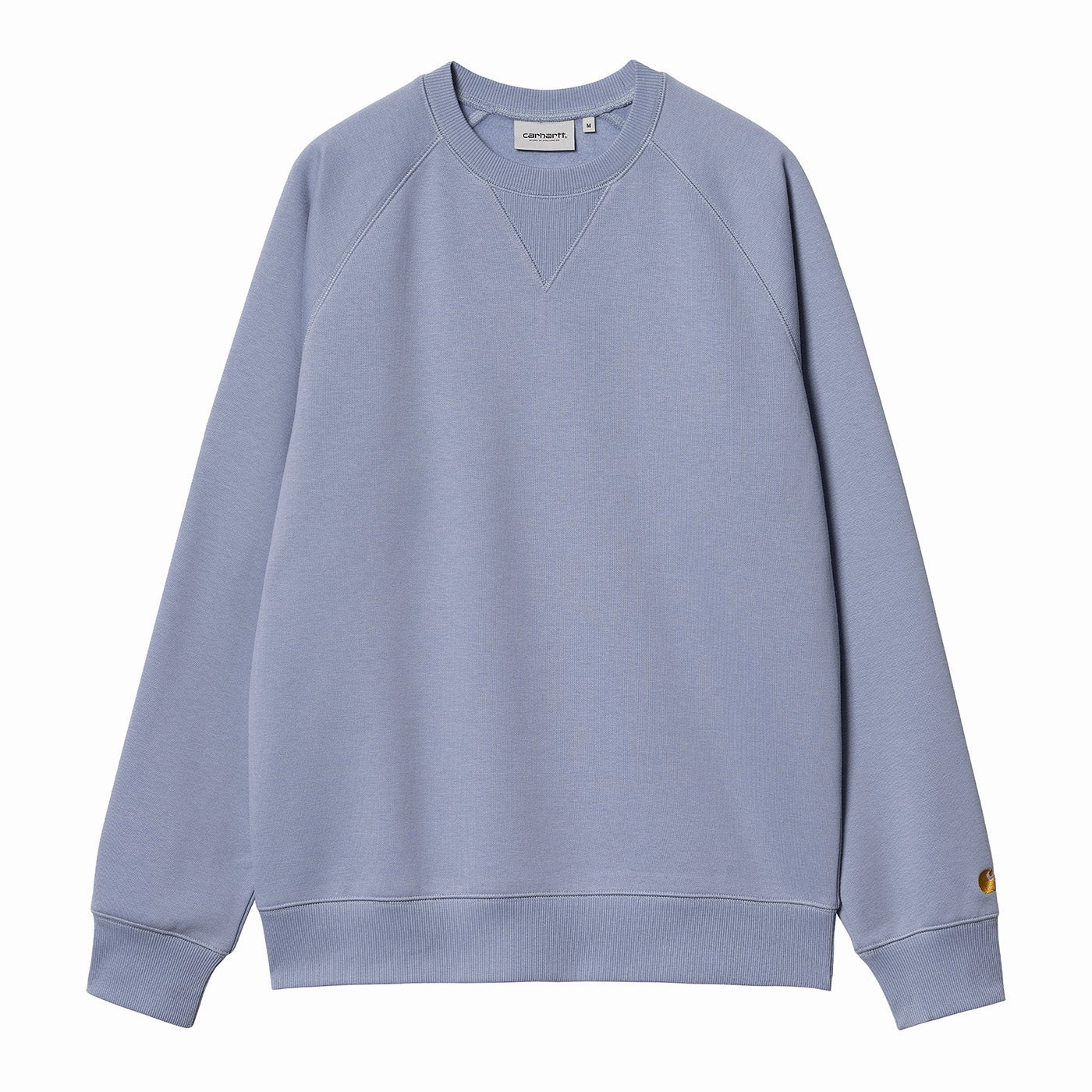Carhartt WIP Chase Sweatshirt - Charm Blue / Gold product discount