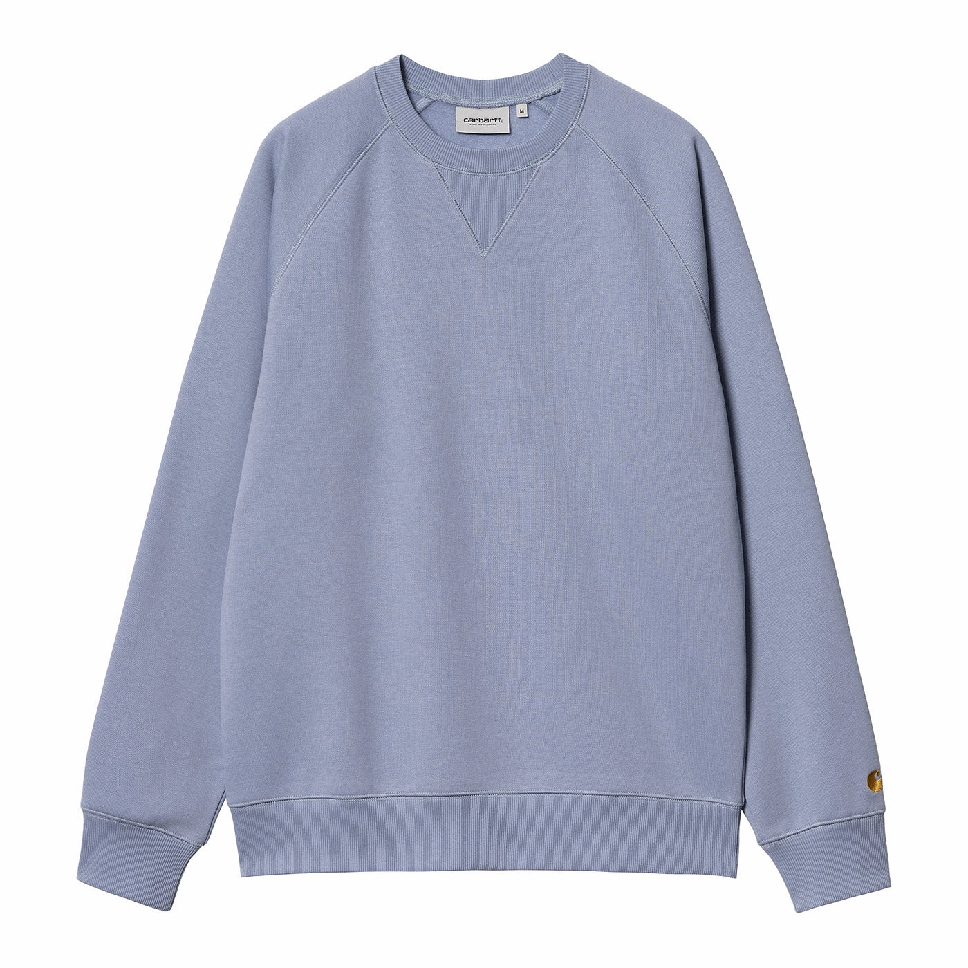 Carhartt WIP Chase Sweatshirt - Charm Blue / Gold Timeless Bold product polka dot playfulness