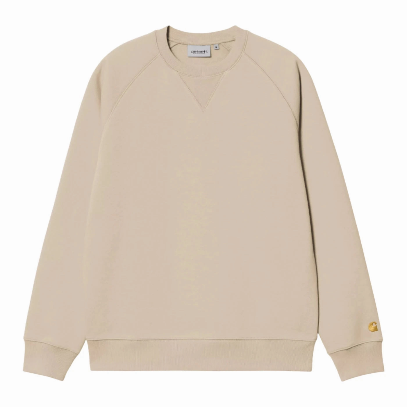 Carhartt WIP Chase Sweatshirt - Fleur De Sel / Gold quick-drying