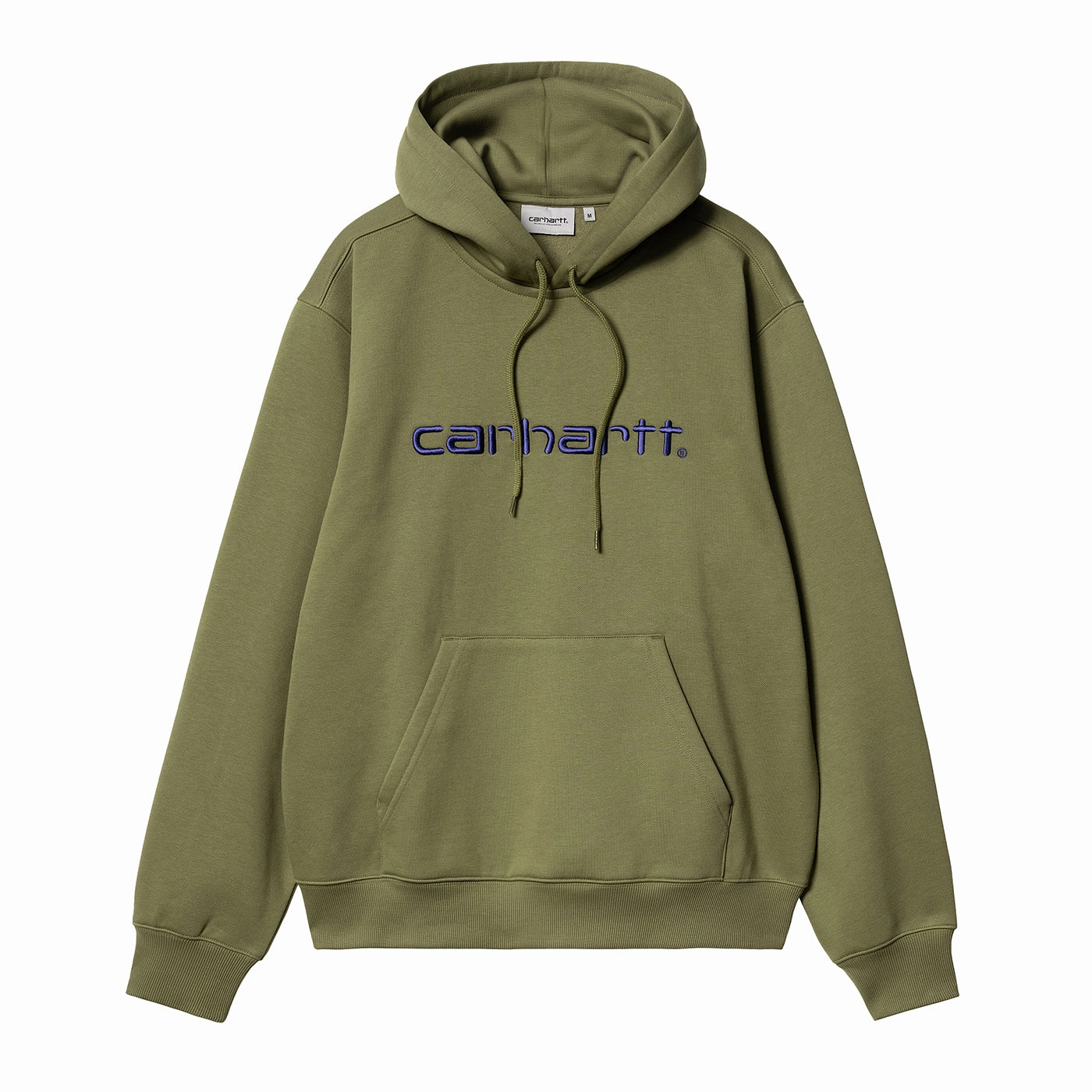 Anti Static Lining Carhartt WIP Hooded Carhartt Sweat - Capulet / Aura