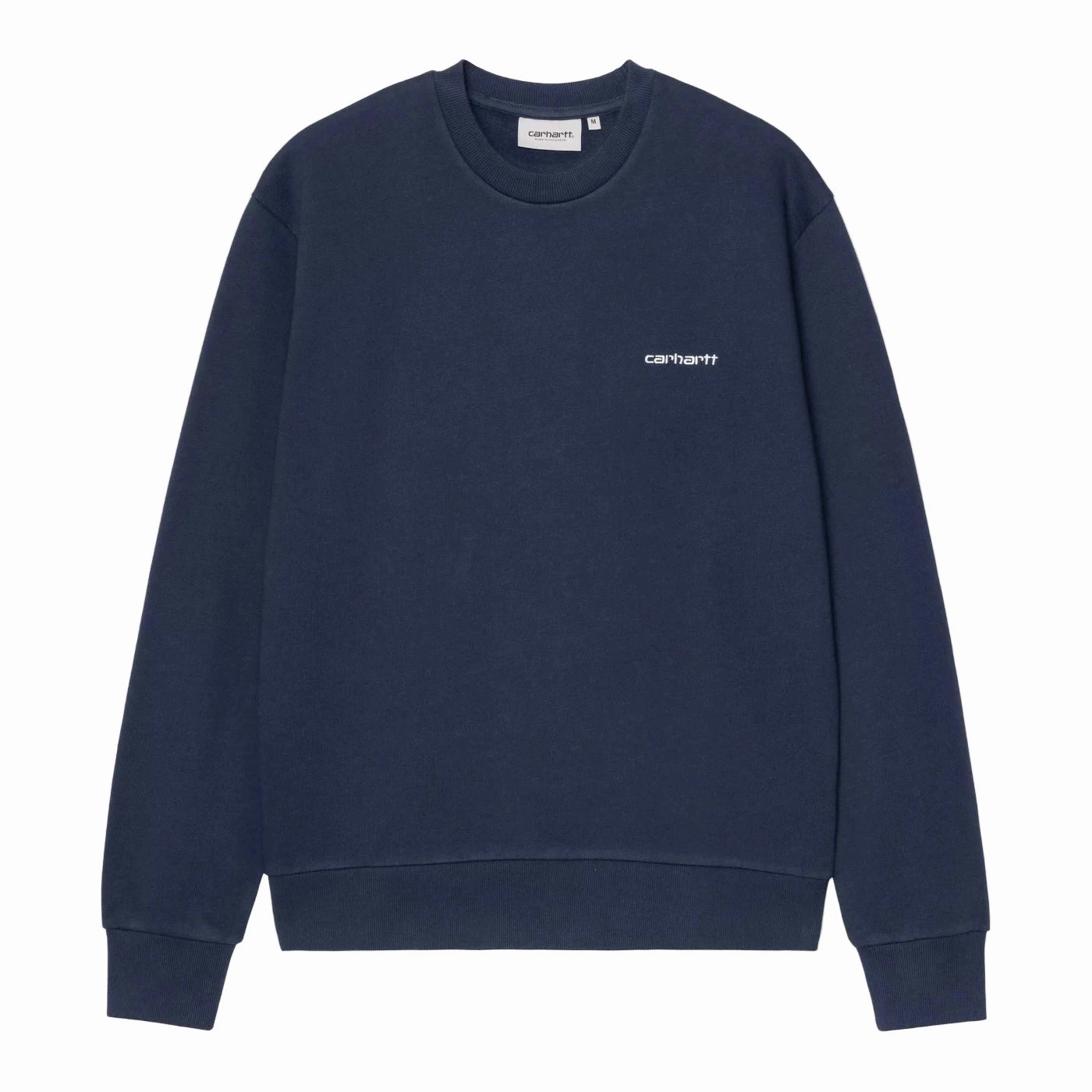 product anti odor freshness Carhartt WIP Script Embroidery Sweat - Jupiter / White