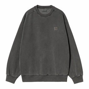 Carhartt WIP Vista Sweatshirt - Graphite garment dyed Casual Comfort
