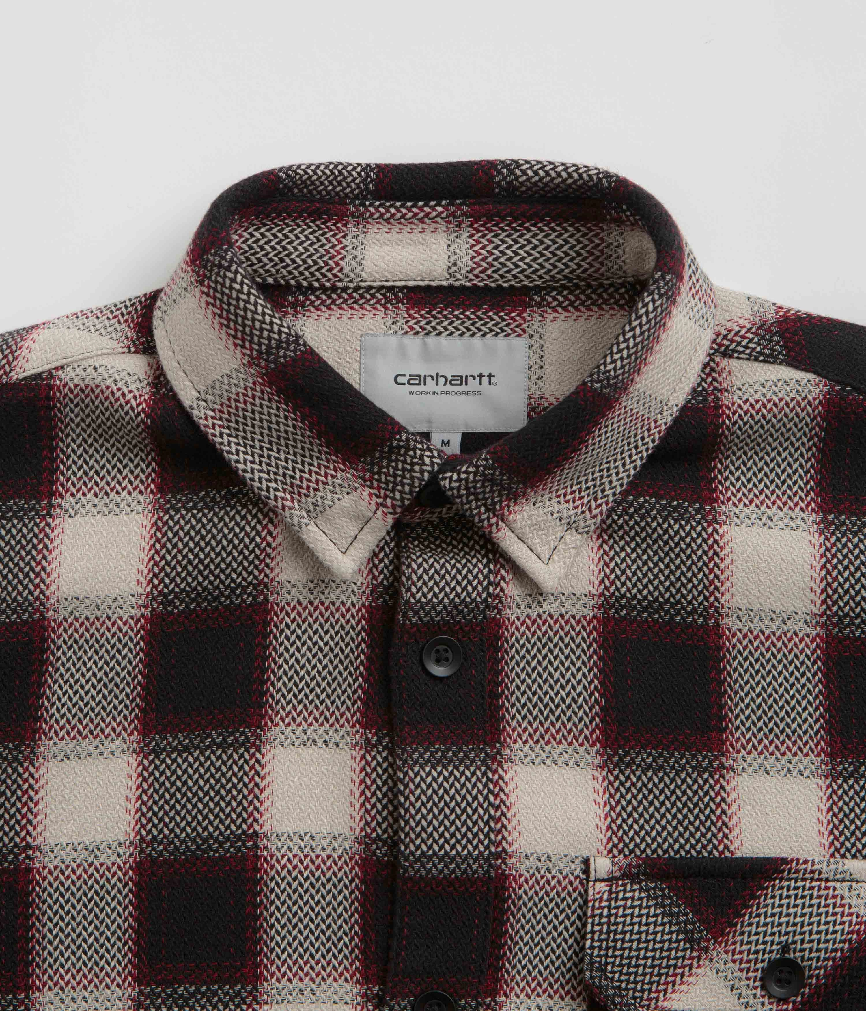 Carhartt Witten Shirt - Witten Check / Moonbeam High Street Fashion