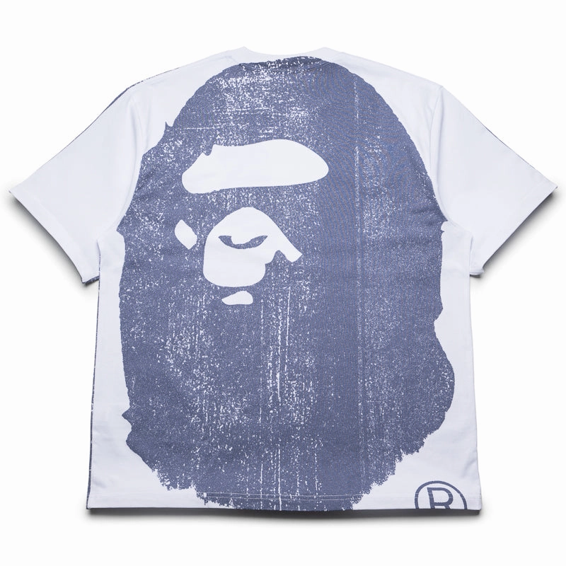 A Bathing Ape Water Print College Relaxed Tee - White pocket