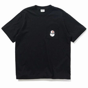Patchwork baseball Malbon Golf x Santa Cruz Bermuda Bunker Tee - Black