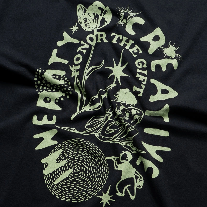 Honor The Gift Inner City Creative Tee - Black Fashionista