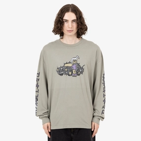 Brain Dead Bio Dog Long Sleeve T-shirt / Seagrass theme park venue