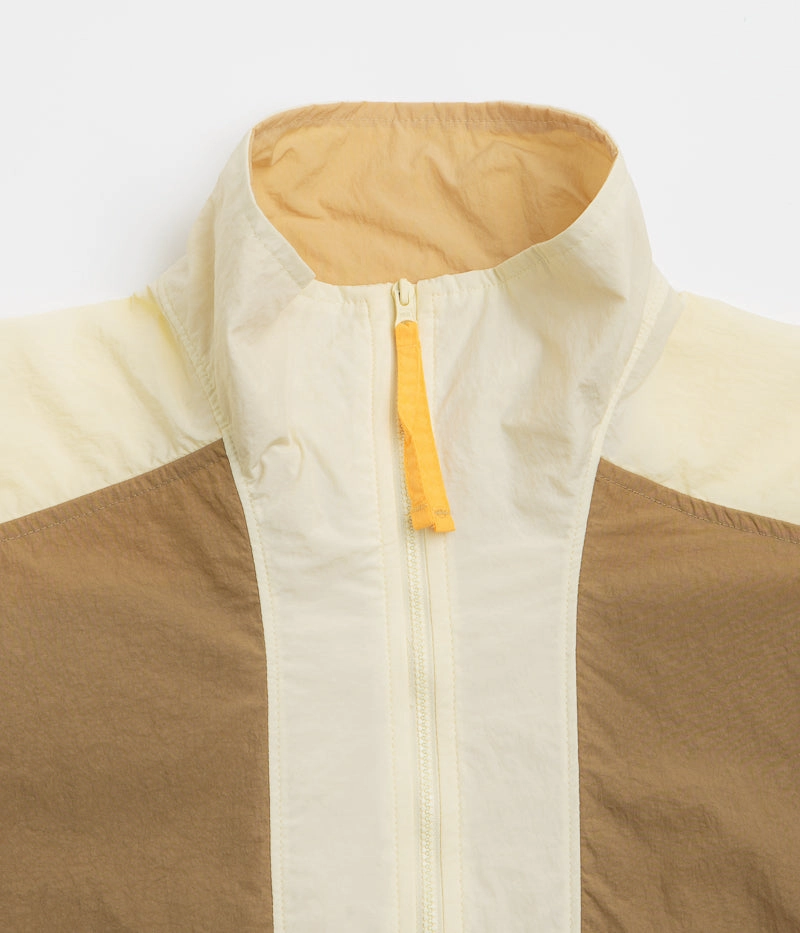 Taped Zipper Closures Dual Zipper System Columbia Riptide II Retro Windbreaker Anorak - Delta / Lemon Wash