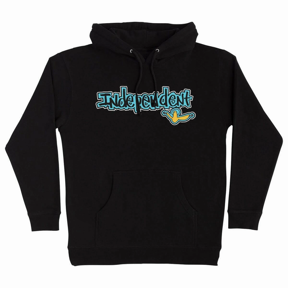 Independent - Gonz Bar Hoodie Black Brushed Interior